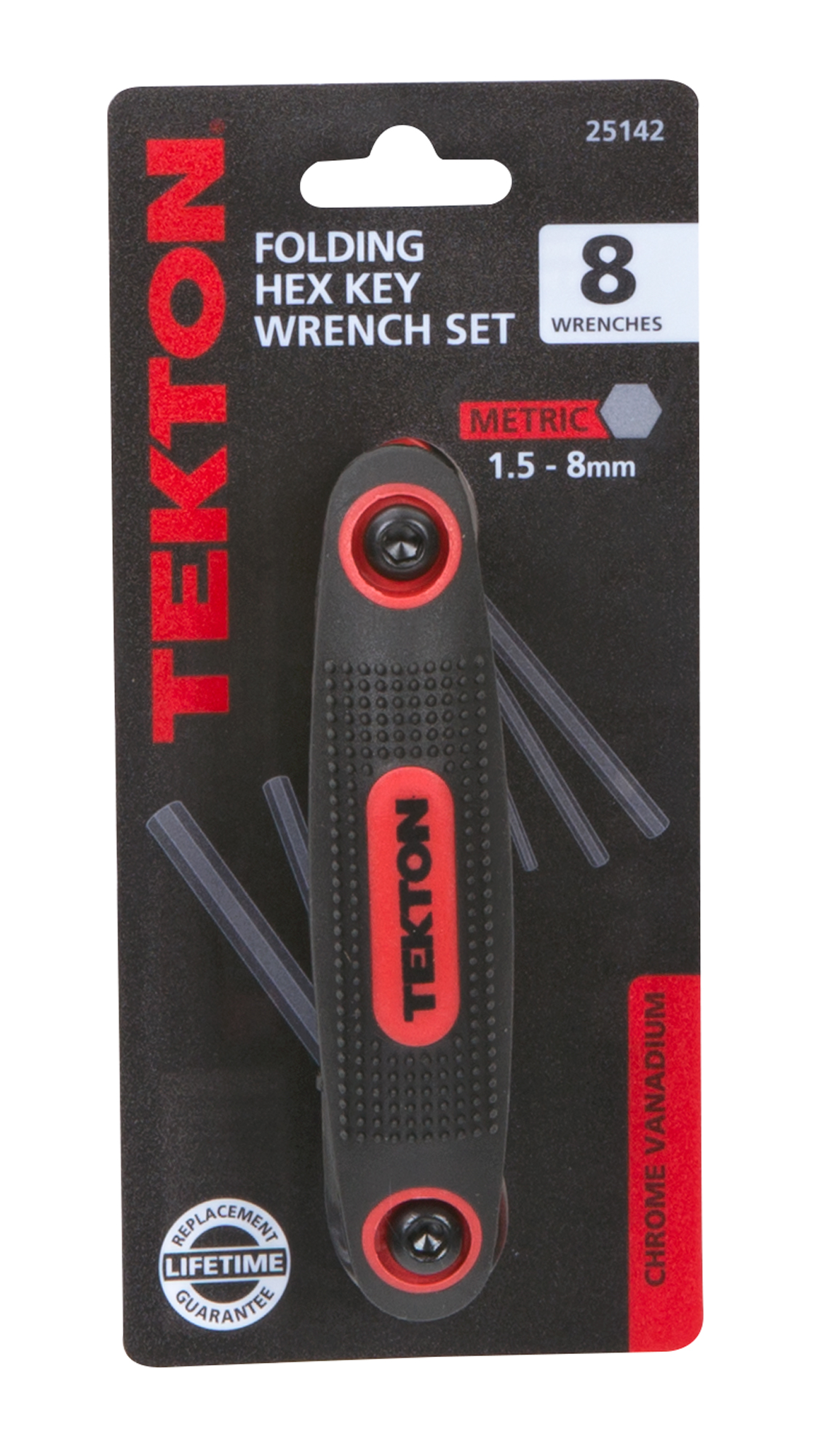 Folding Hex Key Wrench Set (1.5–8 mm) | TEKTON