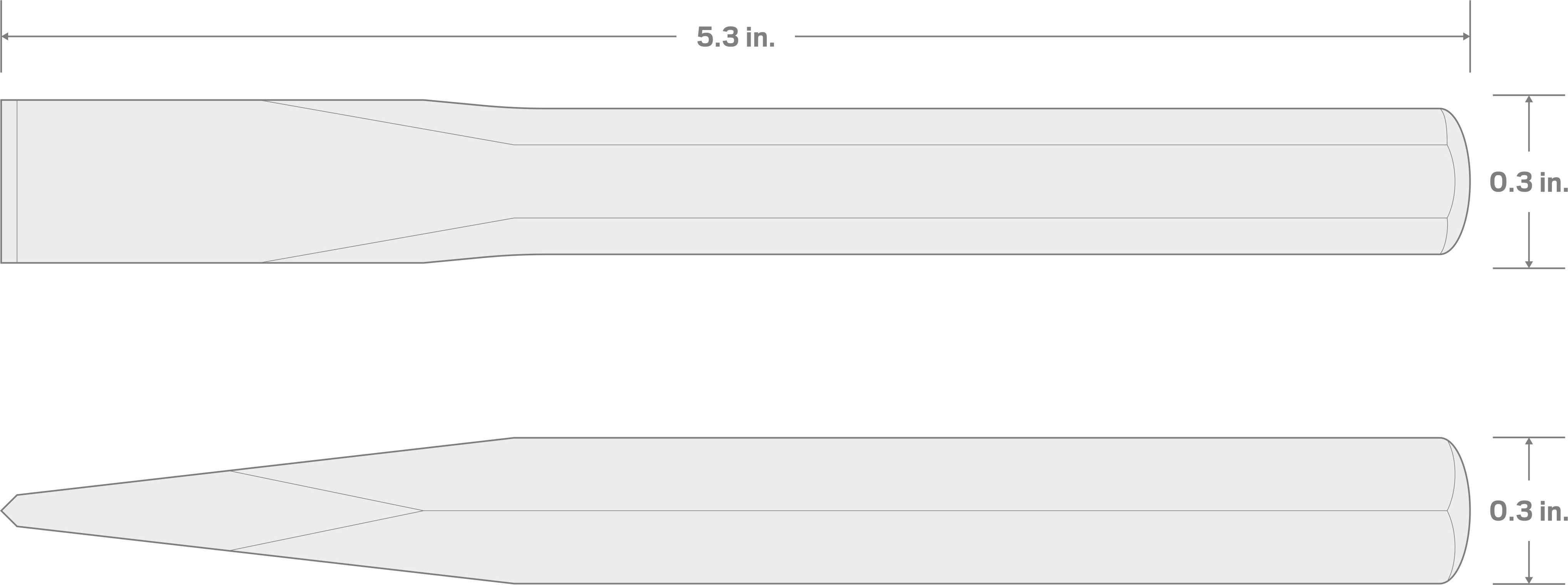 Specs for 3/8 Inch Cold Chisel