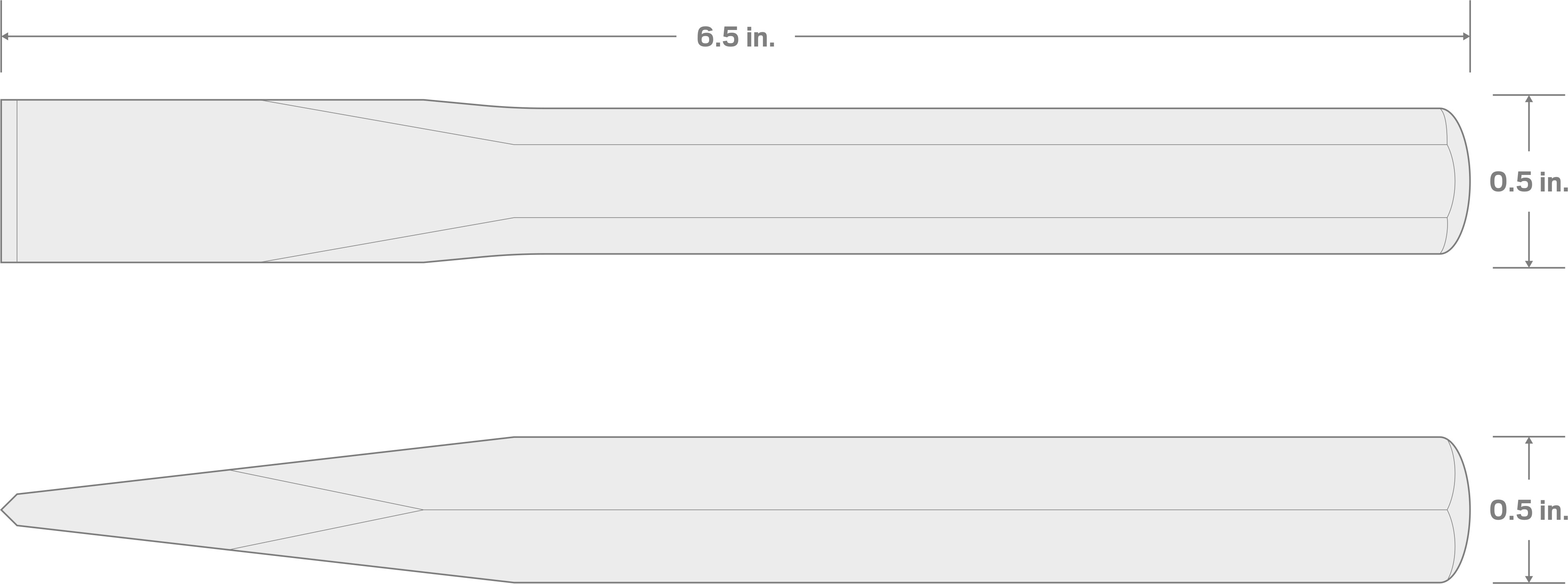 Specs for 5/8 Inch Cold Chisel