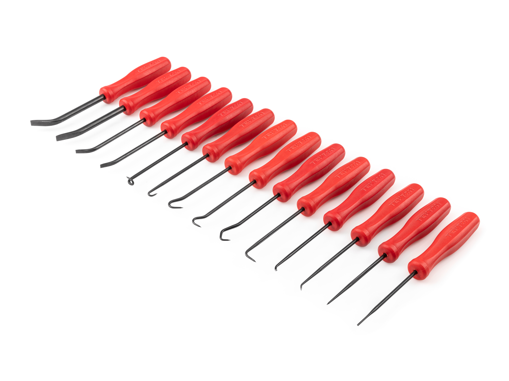 Set includes one probe, five picks, four hooks, and four mini pry bars. LVR10003.