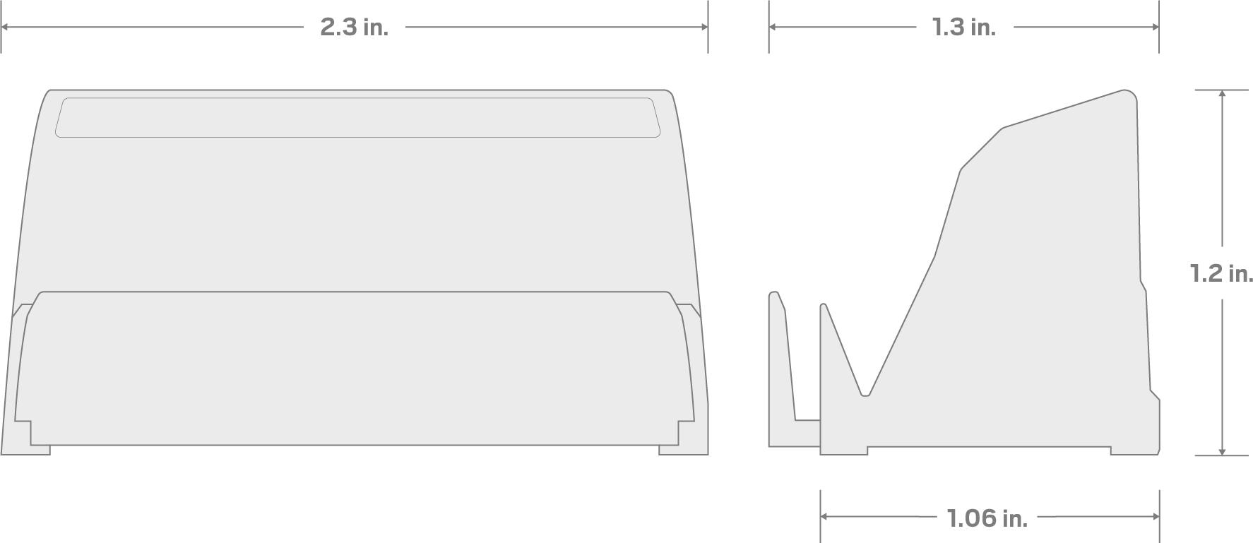 Specs for Modular Driver Organizer, Wide Slot (1-Tab) - Red
