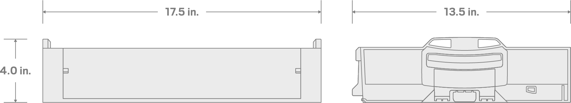 Specs for Stacking Drawer Rack (i-BOXX Rack)