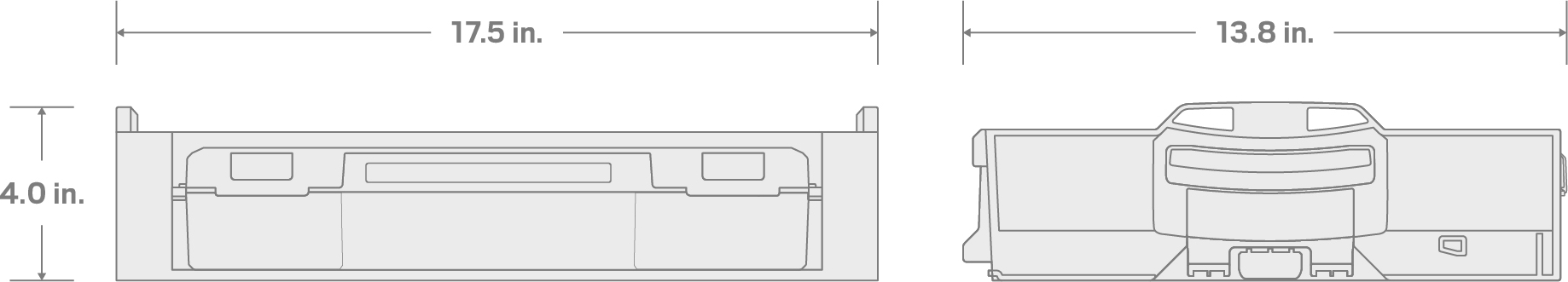 Specs for Lidded Drawer (i-BOXX) and Stacking Drawer Rack