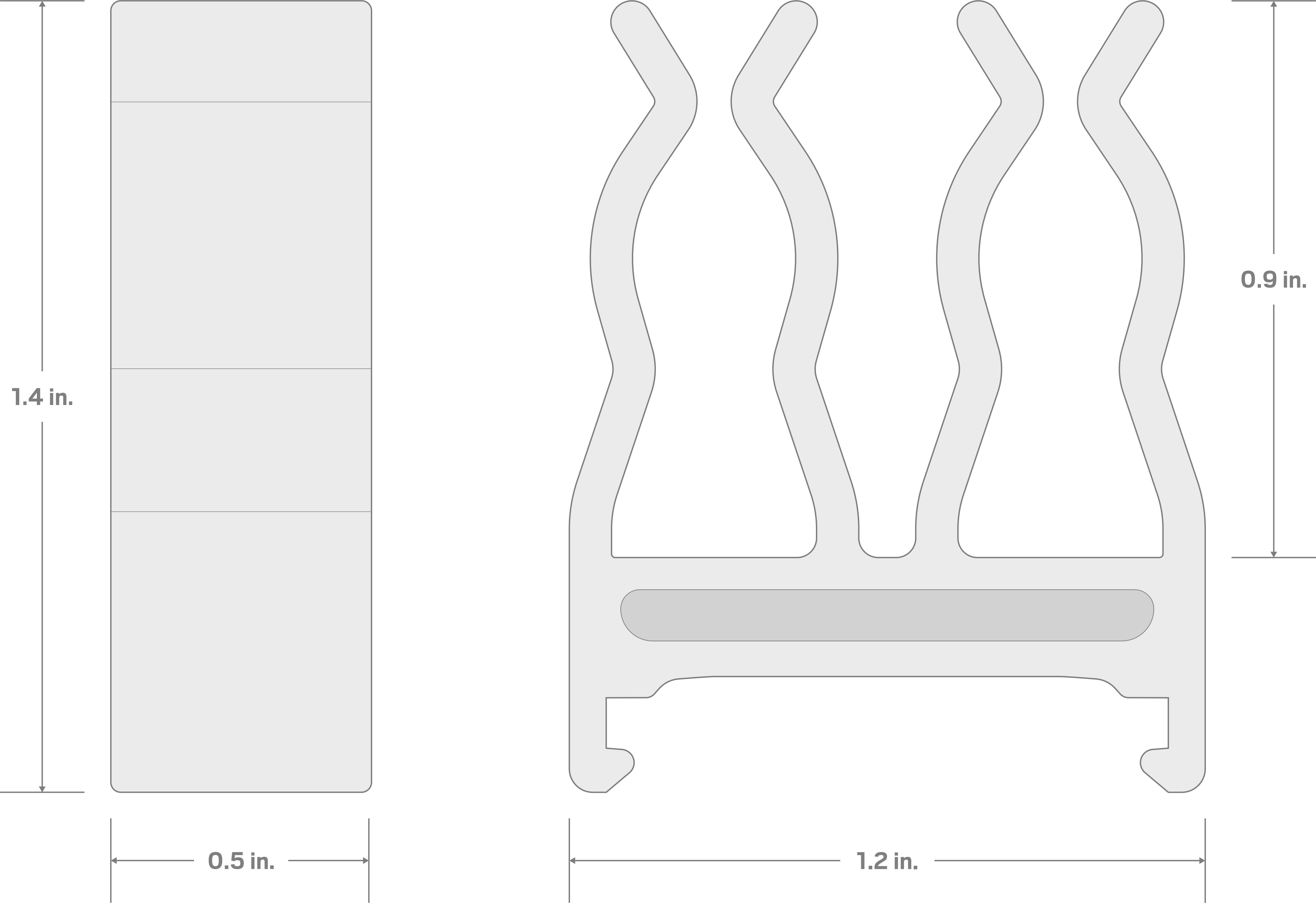 Specs for 1/4 Inch Drive Top Mount Ratchet and Extension Holder Set (2-Piece)