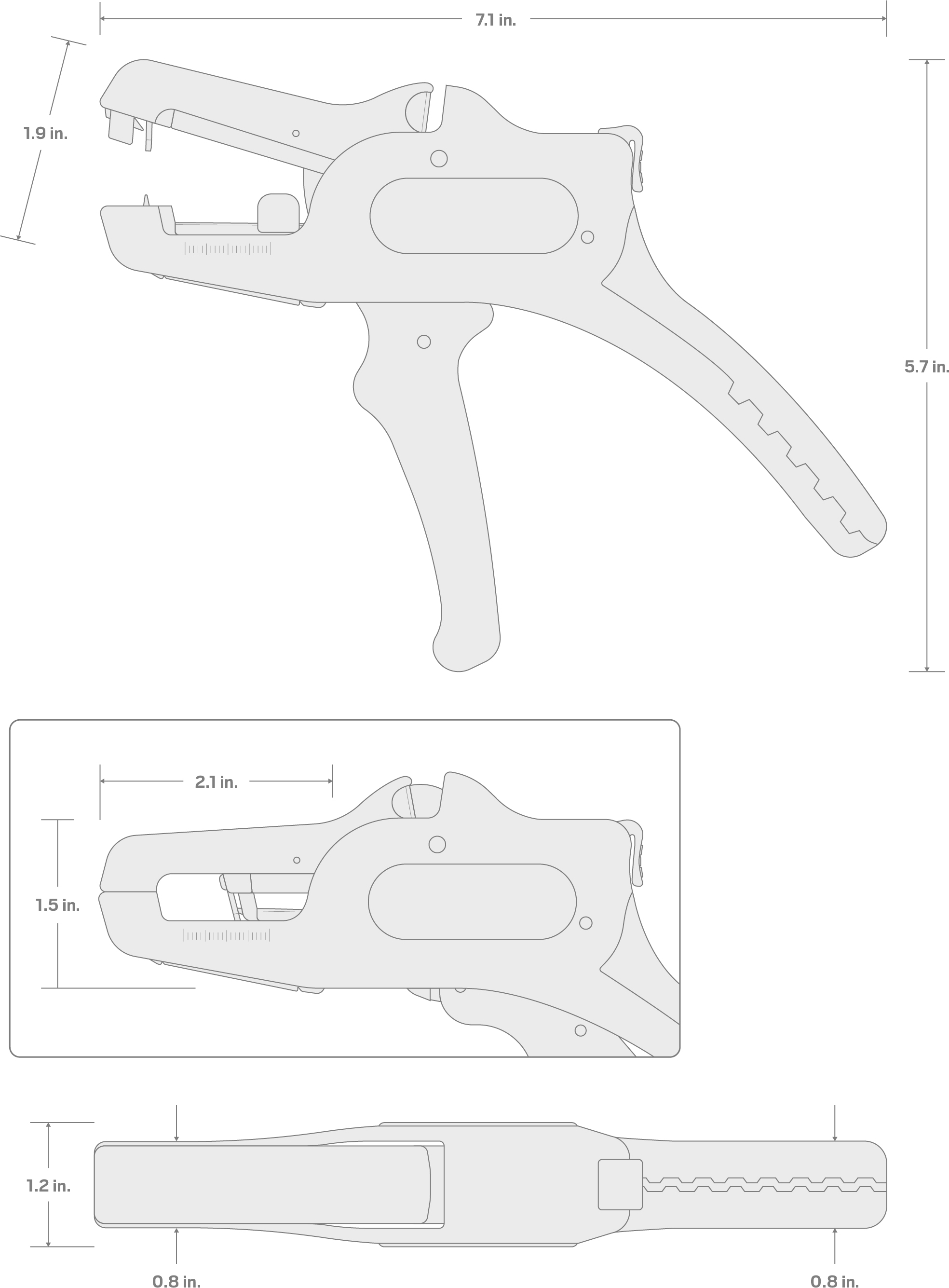 Specs for Automatic Wire Stripper with Cutter