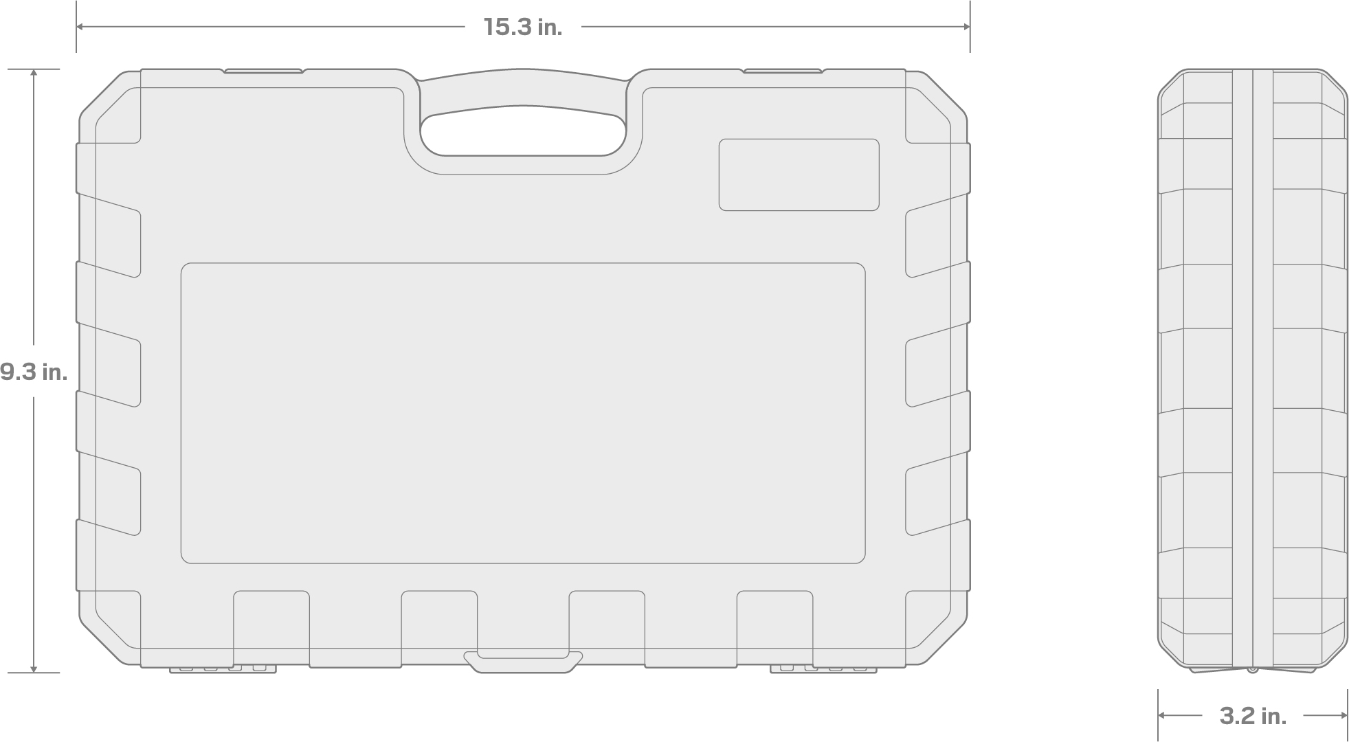 Specs for 1/2 Inch Drive Hex, Torx, TR Triple Square, Phillips, Slotted Bit Socket Set with Case (44-Piece)