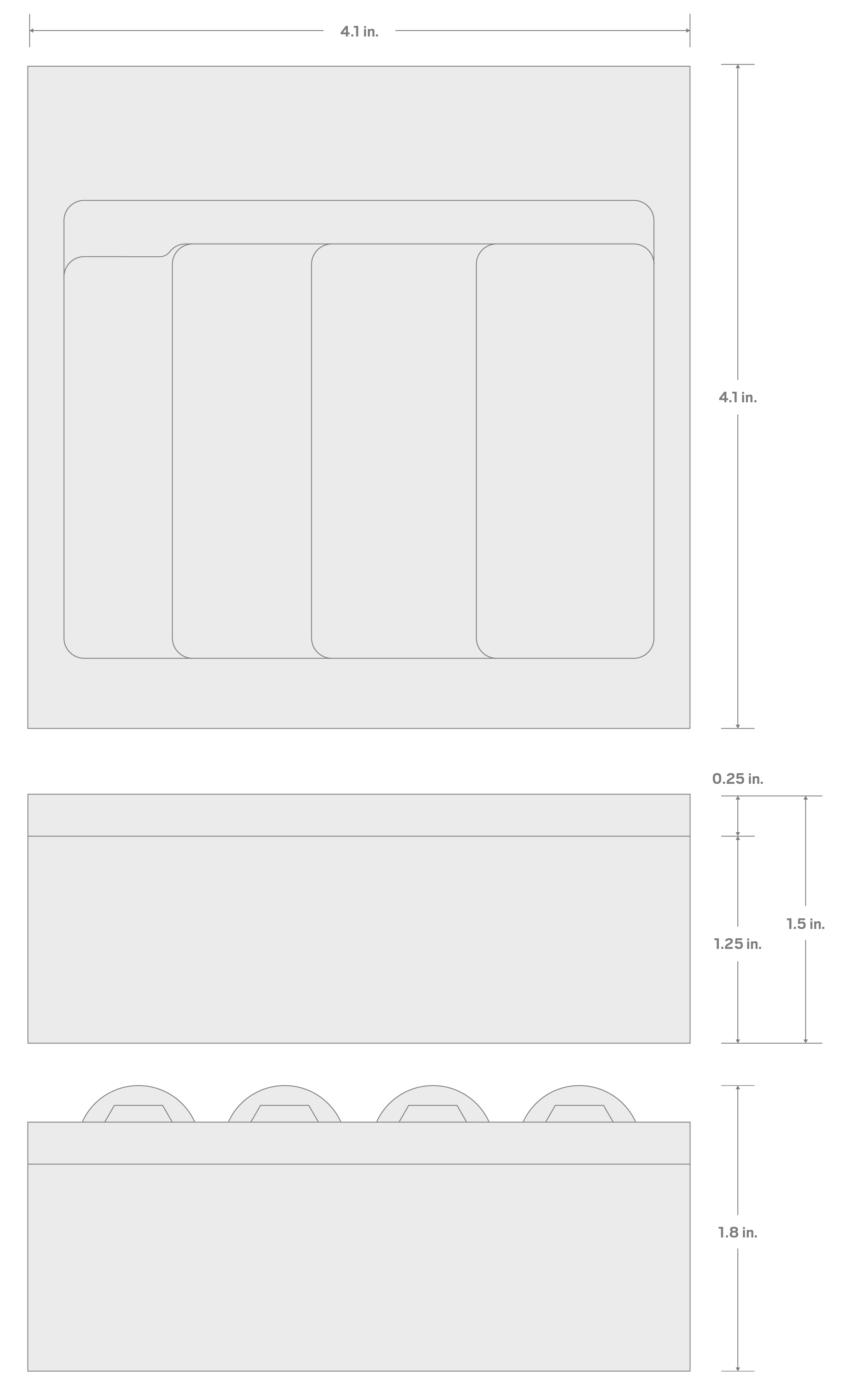 Specs for 3/8 Inch Drive Spark Plug Socket Set with 4 x 4 Inch Foam Organizer, 4-Piece (5/8, 3/4, 13/16 in., 14 mm)