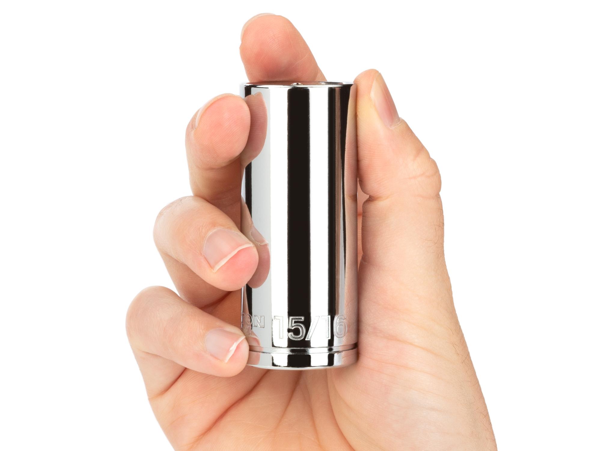 Person holding Tekton rail  set. Item #SHD92115