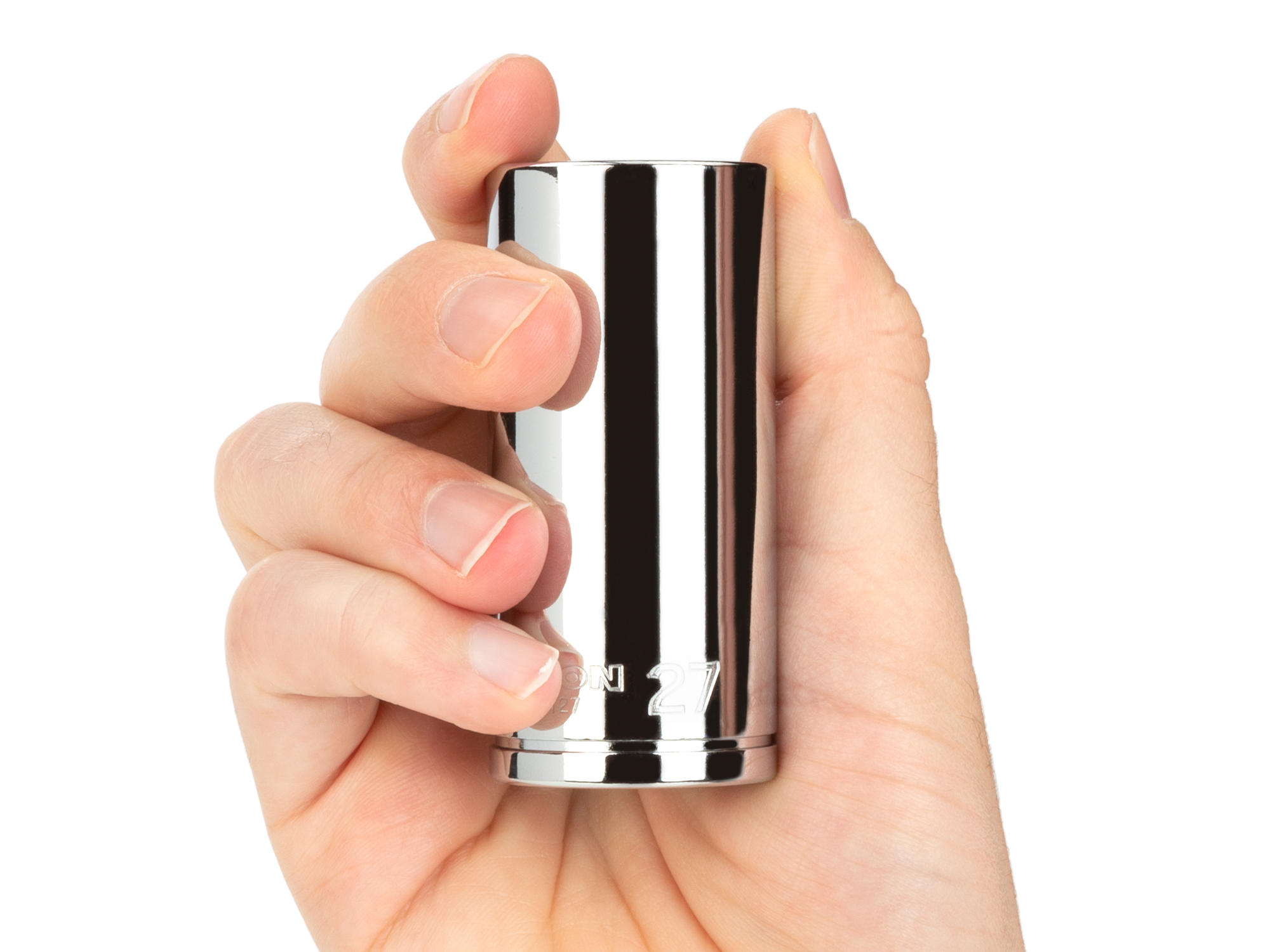 Person holding Tekton rail  set. Item #SHD92116