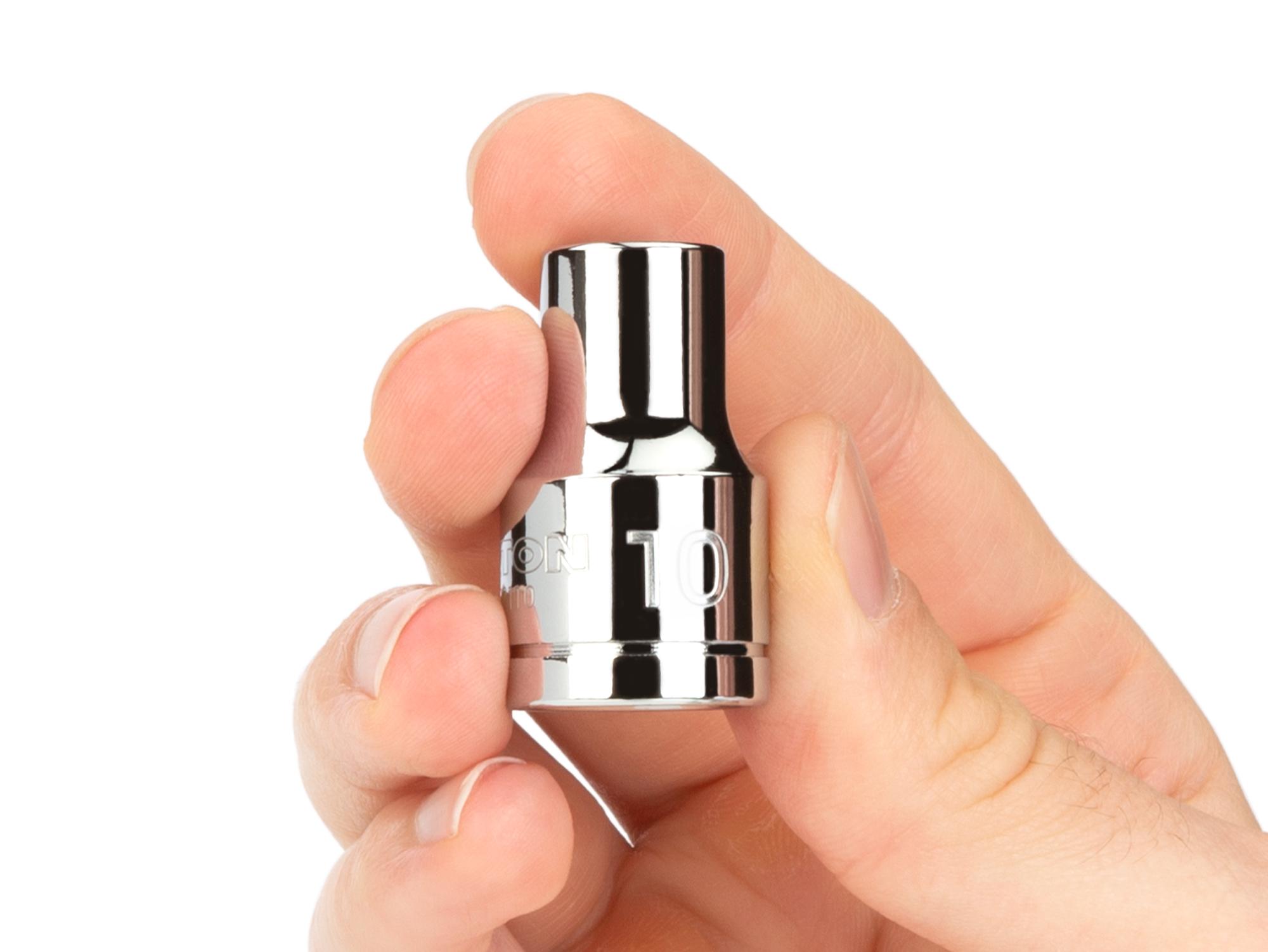 Person holding Tekton rail  set. Item #SHD92201