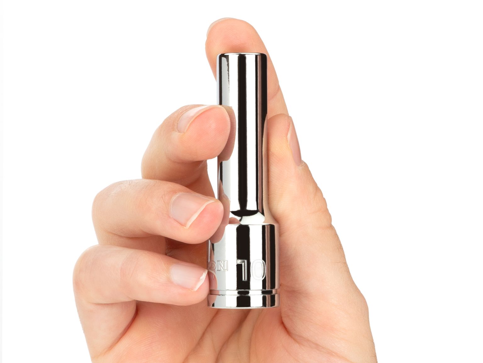 Person holding Tekton rail  set. Item #SHD92204