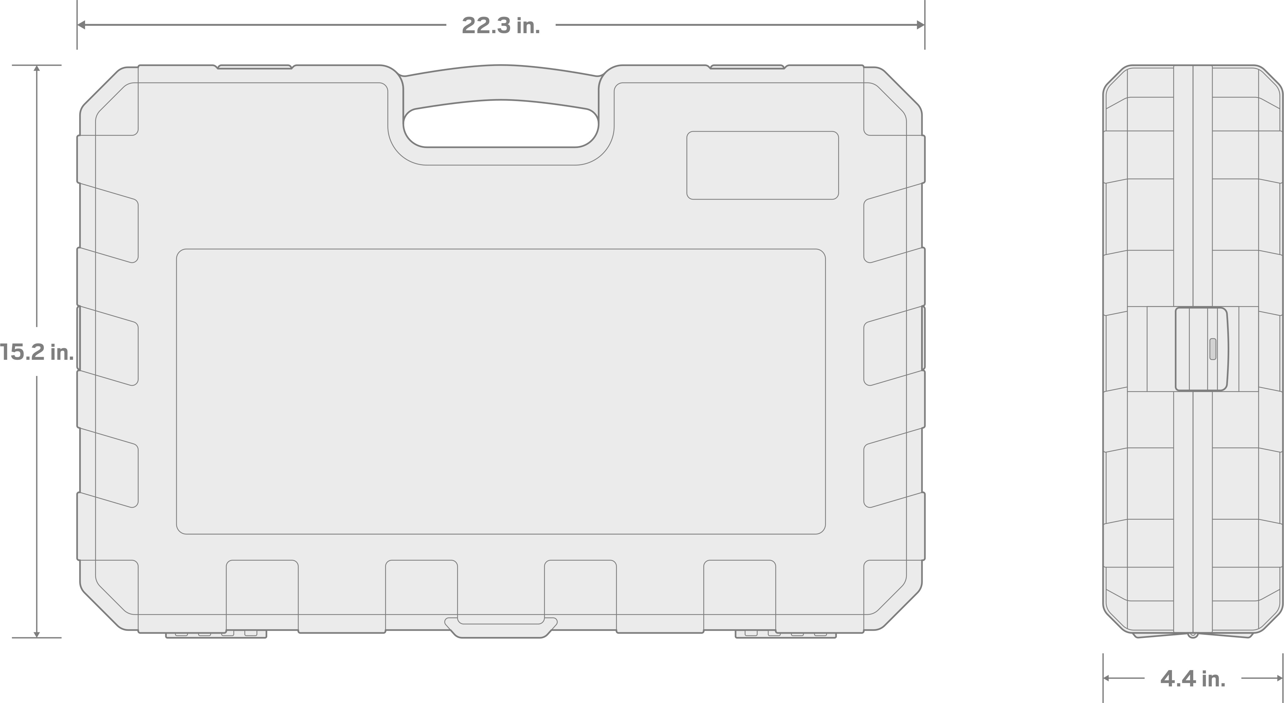 Specs for 3/4 Inch Drive 12-Point Socket and Ratchet Set with Case, 24-Piece (3/4-2 in.)