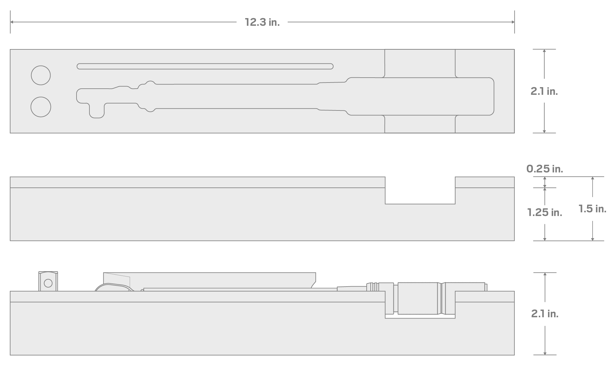 Specs for 1/4 Inch Drive 90-Tooth Dual-Direction Micrometer Torque Wrench with 12 x 2 Inch Foam Organizer (20 - 200 in-lb)