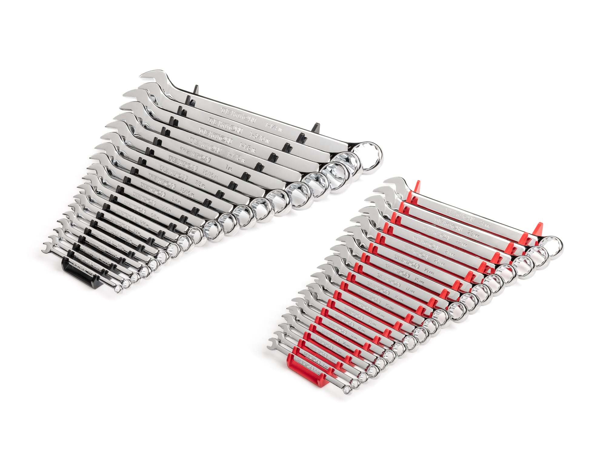 Front-right angle view of Tekton rack  set. Item #WCB91302
