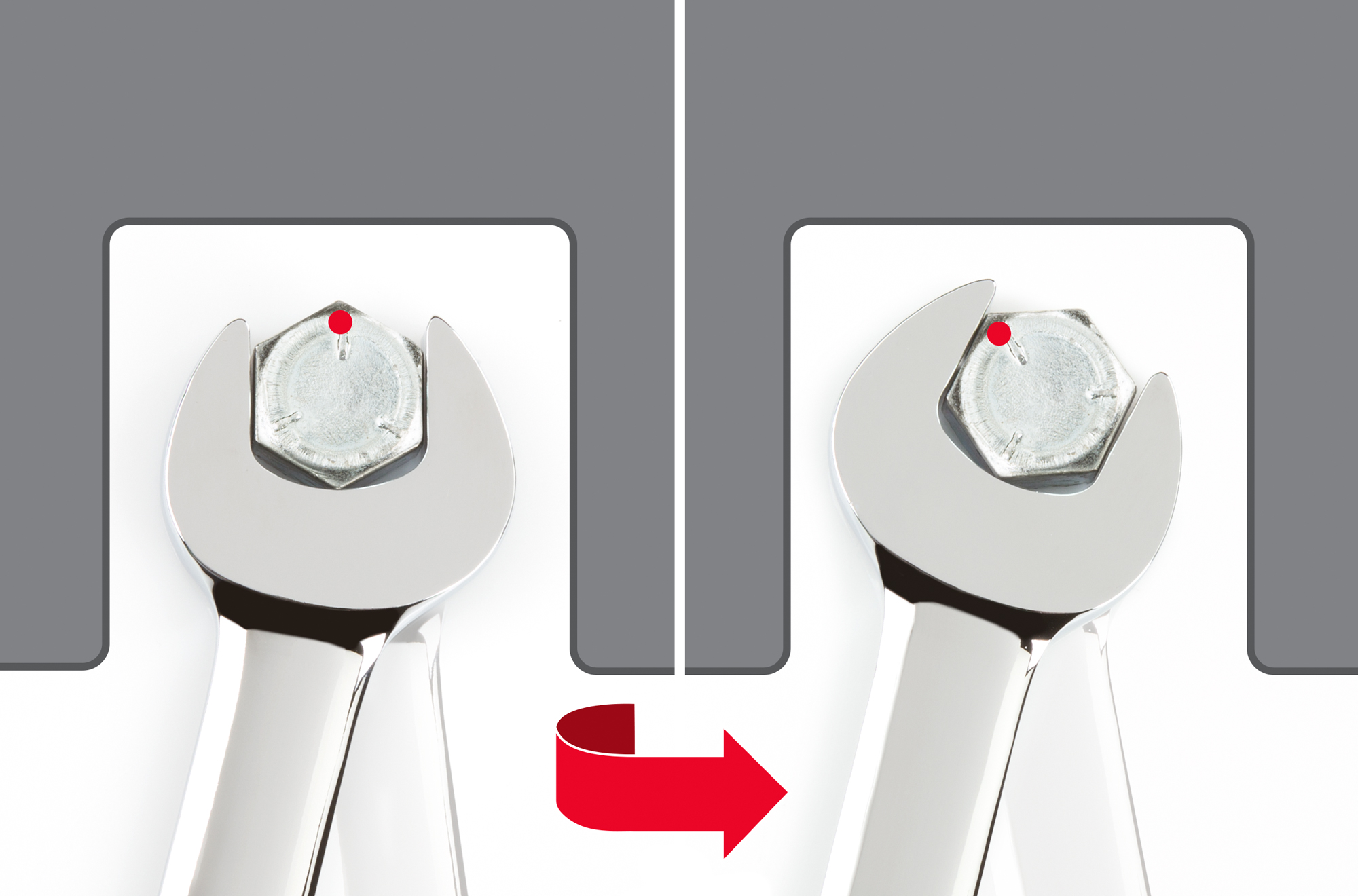 TEKTON Stubby Reversible Ratcheting Combination Wrench Set, 8-Piece (5/16-3/4 in.) with Holder