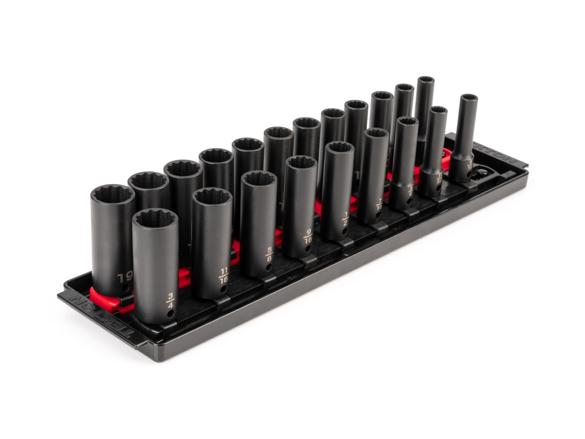 Front-right angle view of Tekton rail  set. Item #SID91205