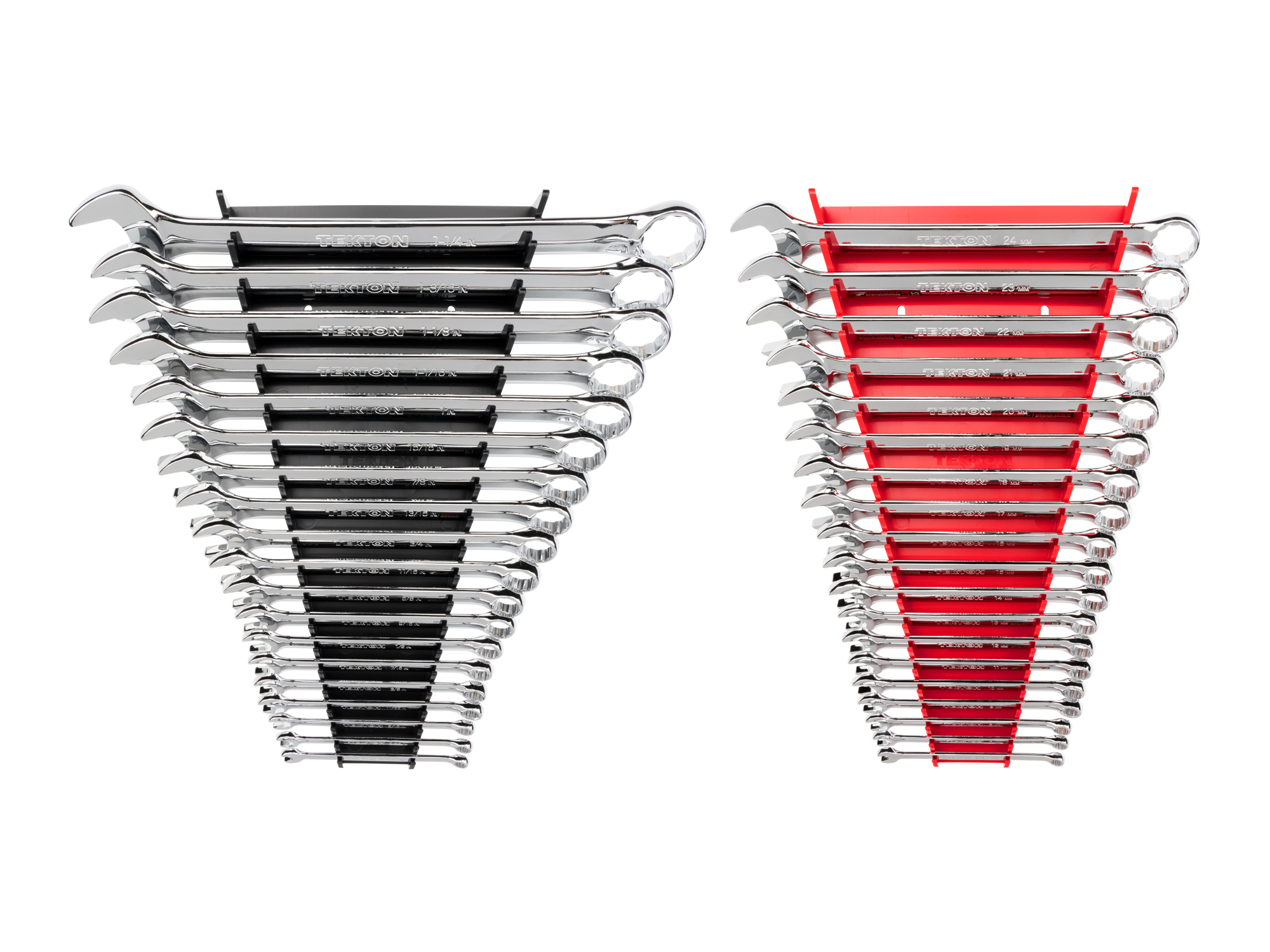 Front view of Tekton rack  set. Item #WCB91302