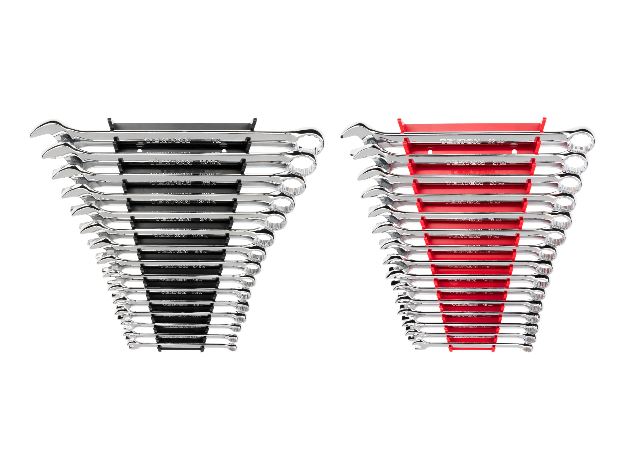 Front view of Tekton rack  set. Item #WCB92303