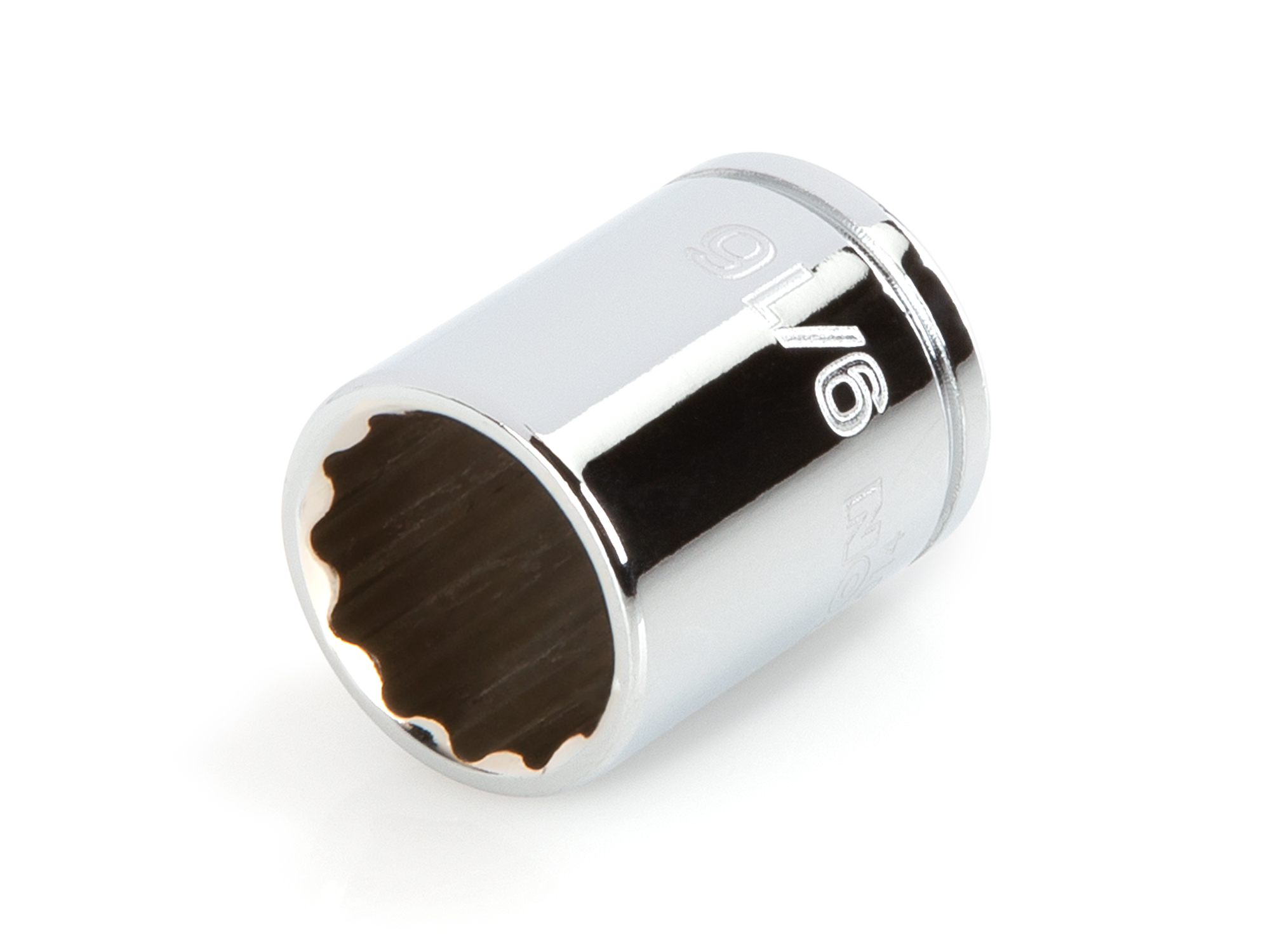 1/4 Inch Drive x 9/16 Inch Shallow 12-Point Socket | TEKTON