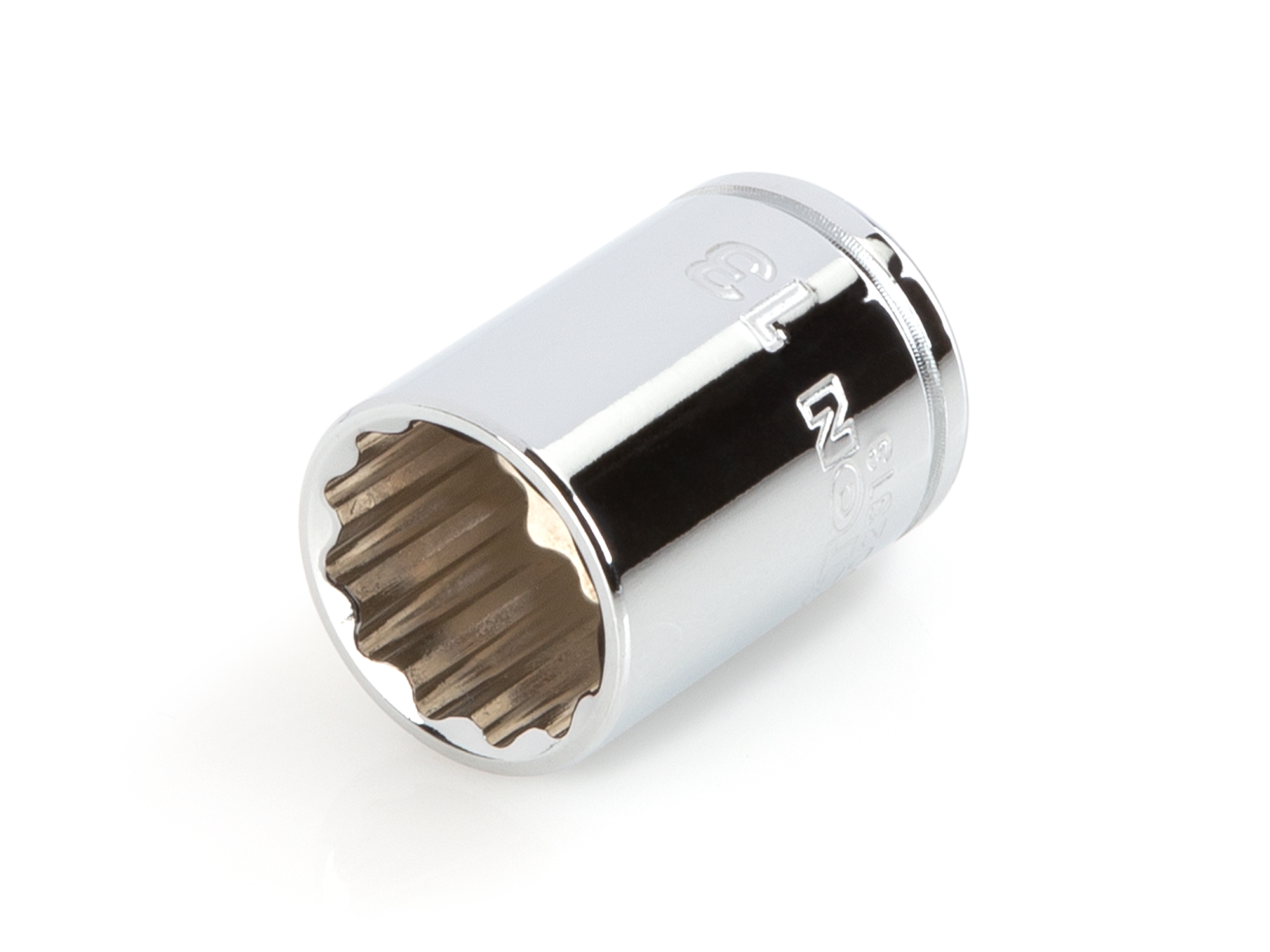 1/4 Inch Drive x 13 mm Shallow 12-Point Socket | TEKTON