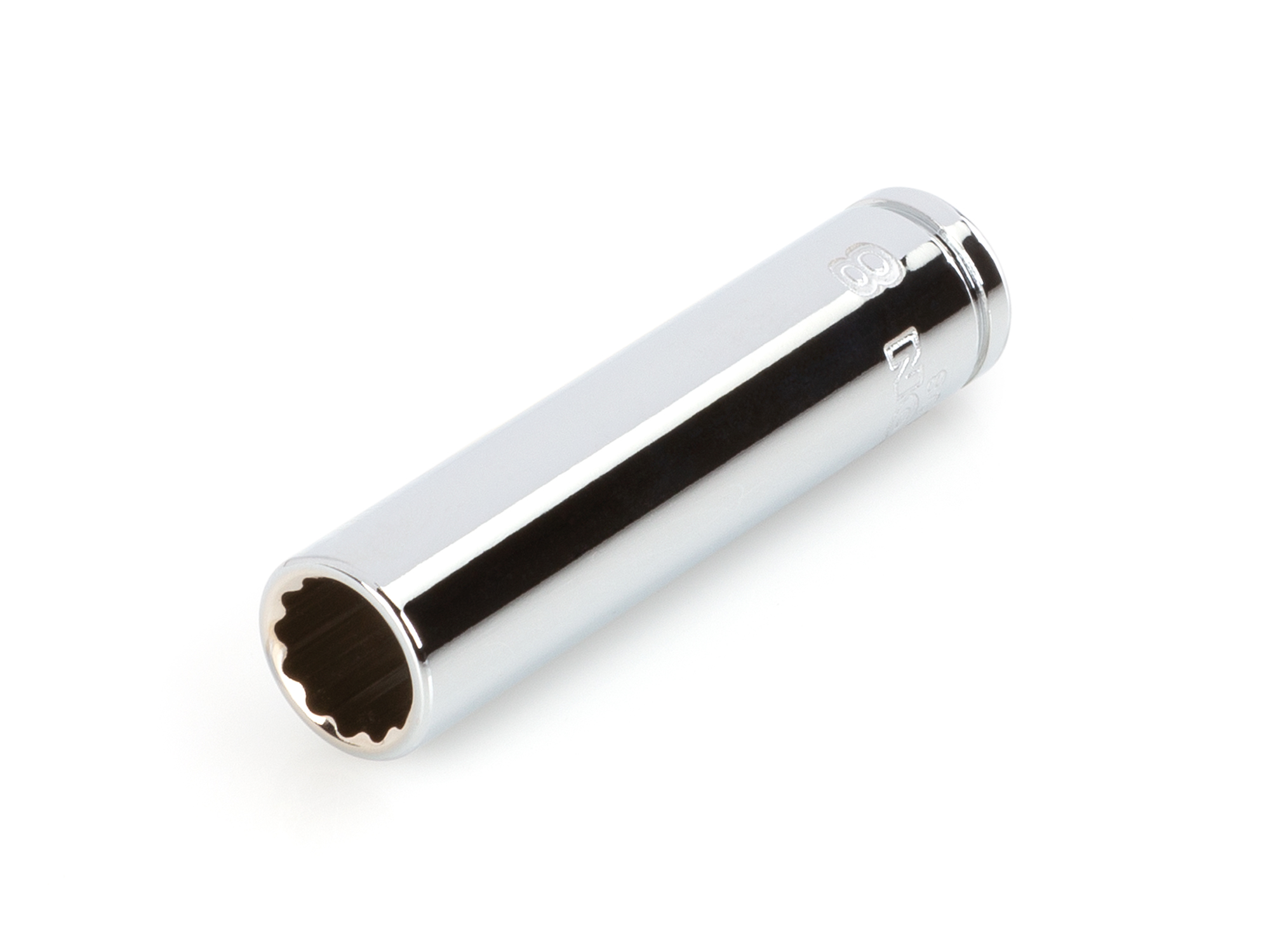 1/4 Inch Drive x 8 mm Deep 12-Point Socket | TEKTON