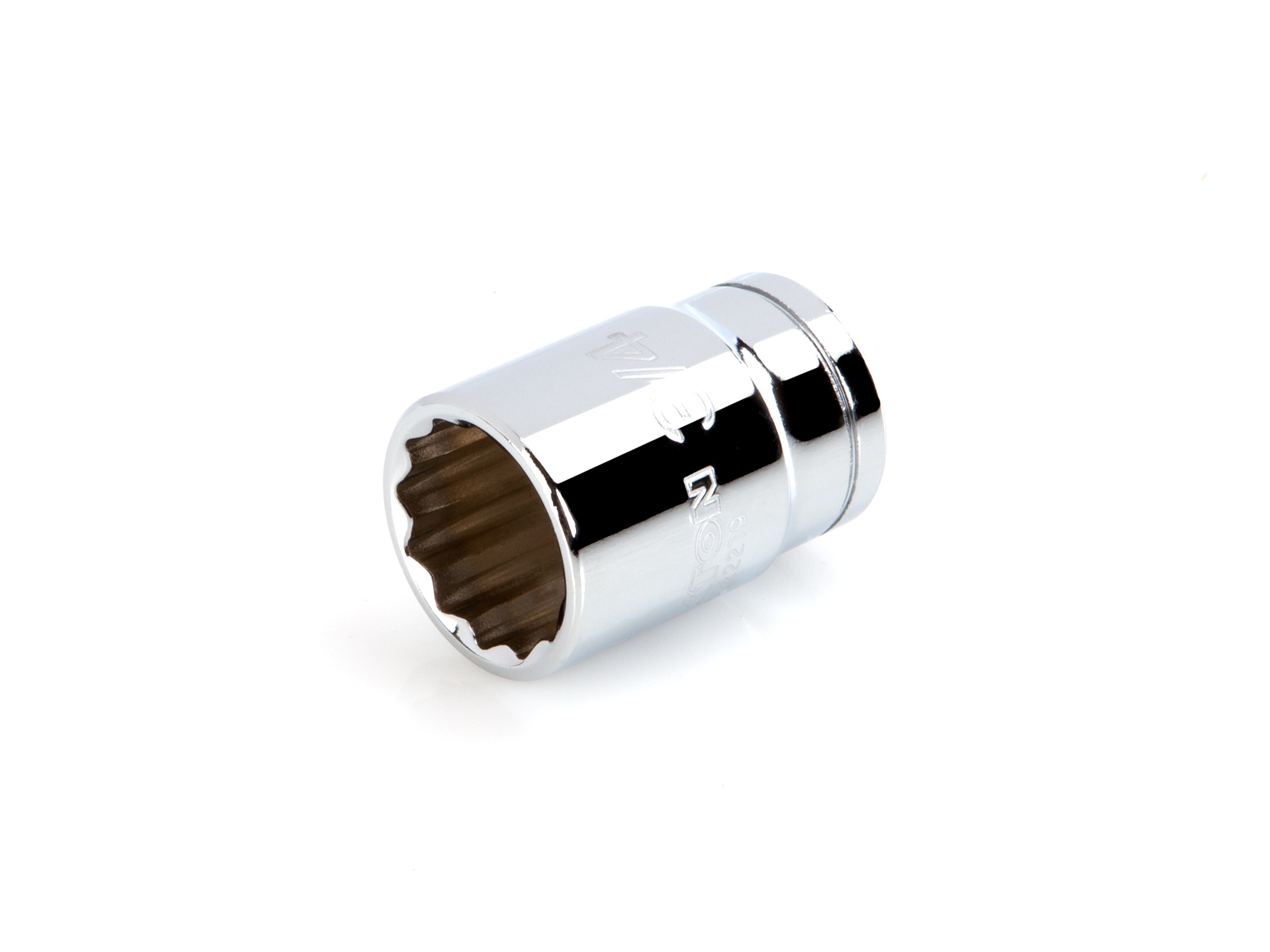 1/2 Inch Drive x 3/4 Inch Shallow 12-Point Socket | TEKTON
