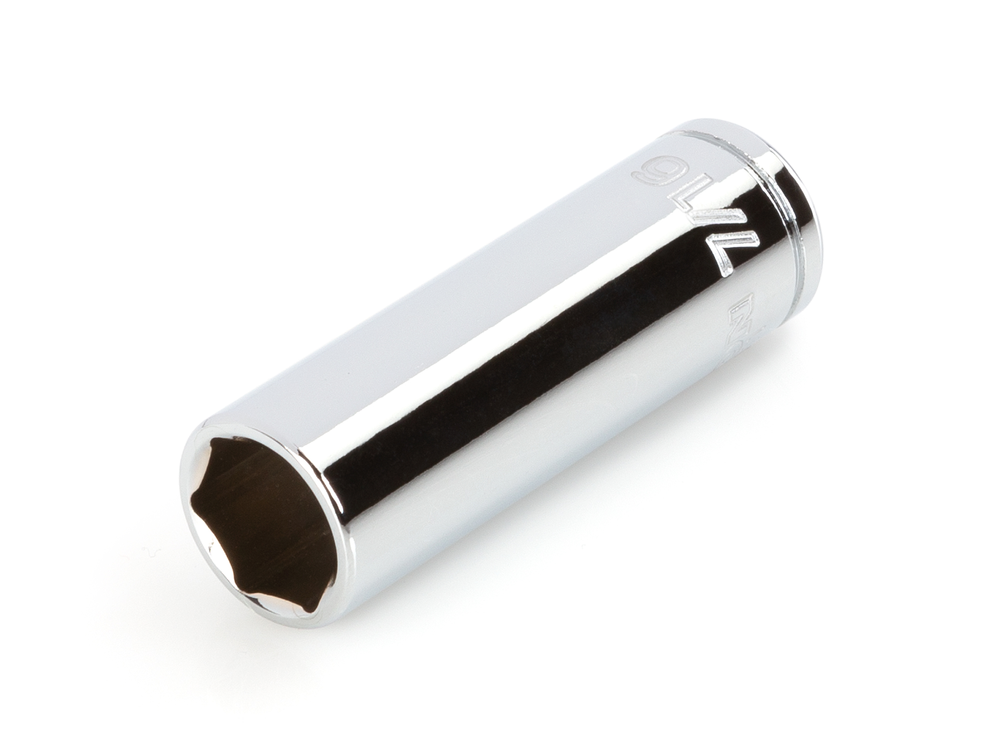 1/4 Inch Drive x 7/16 Inch Deep 6-Point Socket | TEKTON