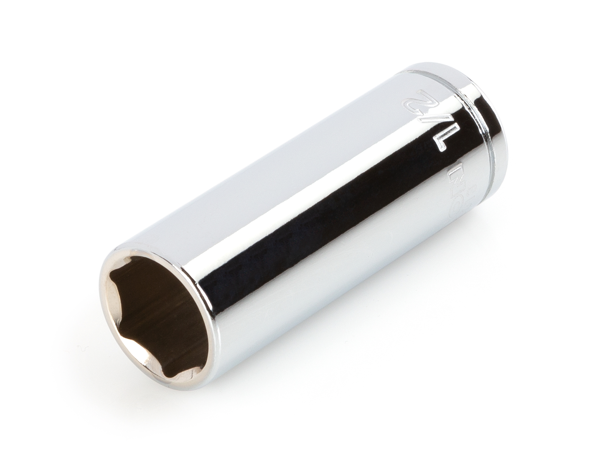 てそん 1/4 Inch Drive x 1/2 Inch Deep 6-Point Socket | TEKTON