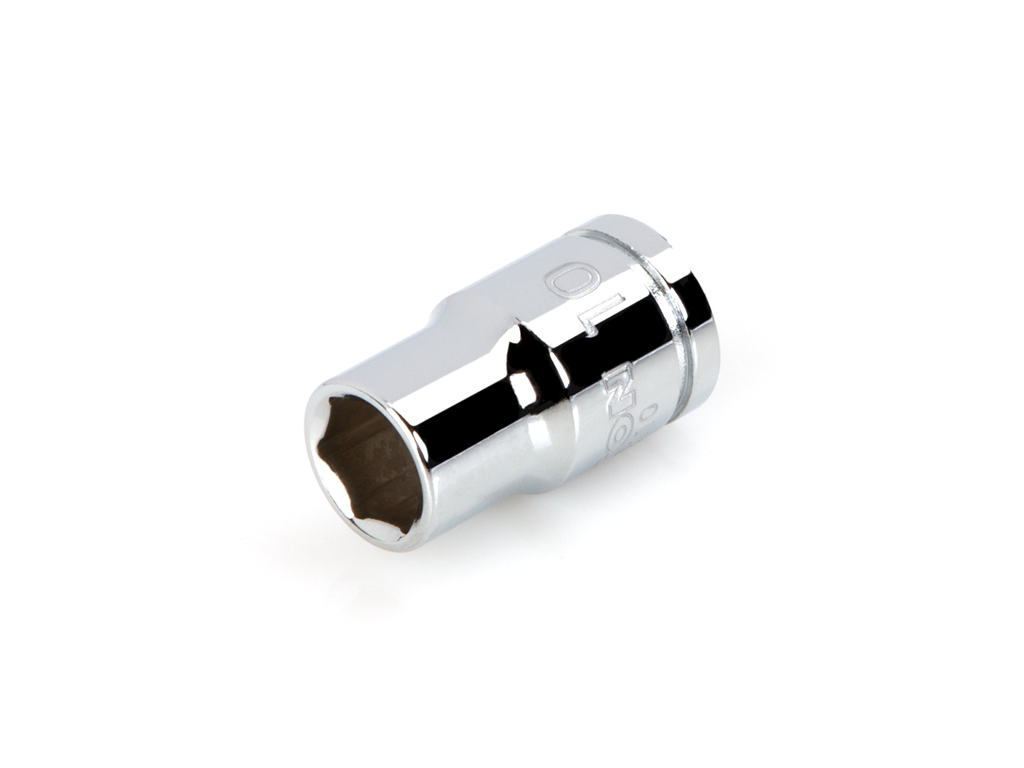 3/8 Inch Drive x 10 mm Shallow 6-Point Socket | TEKTON
