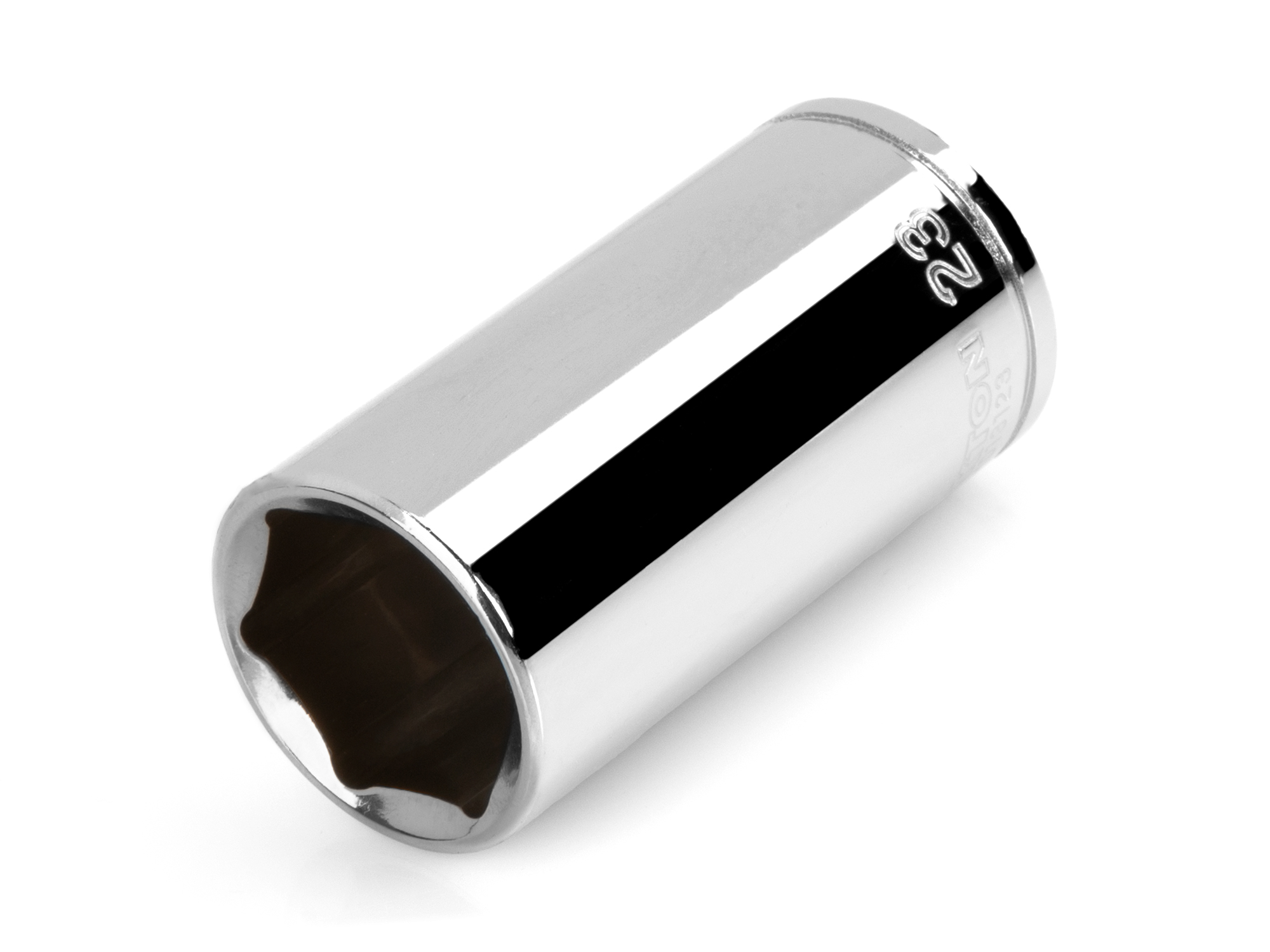 3/8 Inch Drive x 23 mm Deep 6-Point Socket | TEKTON
