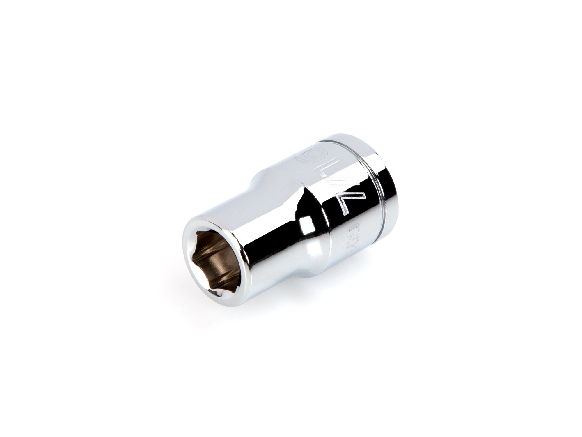 1/2 Inch Drive x 7/16 Inch Shallow 6-Point Socket | TEKTON