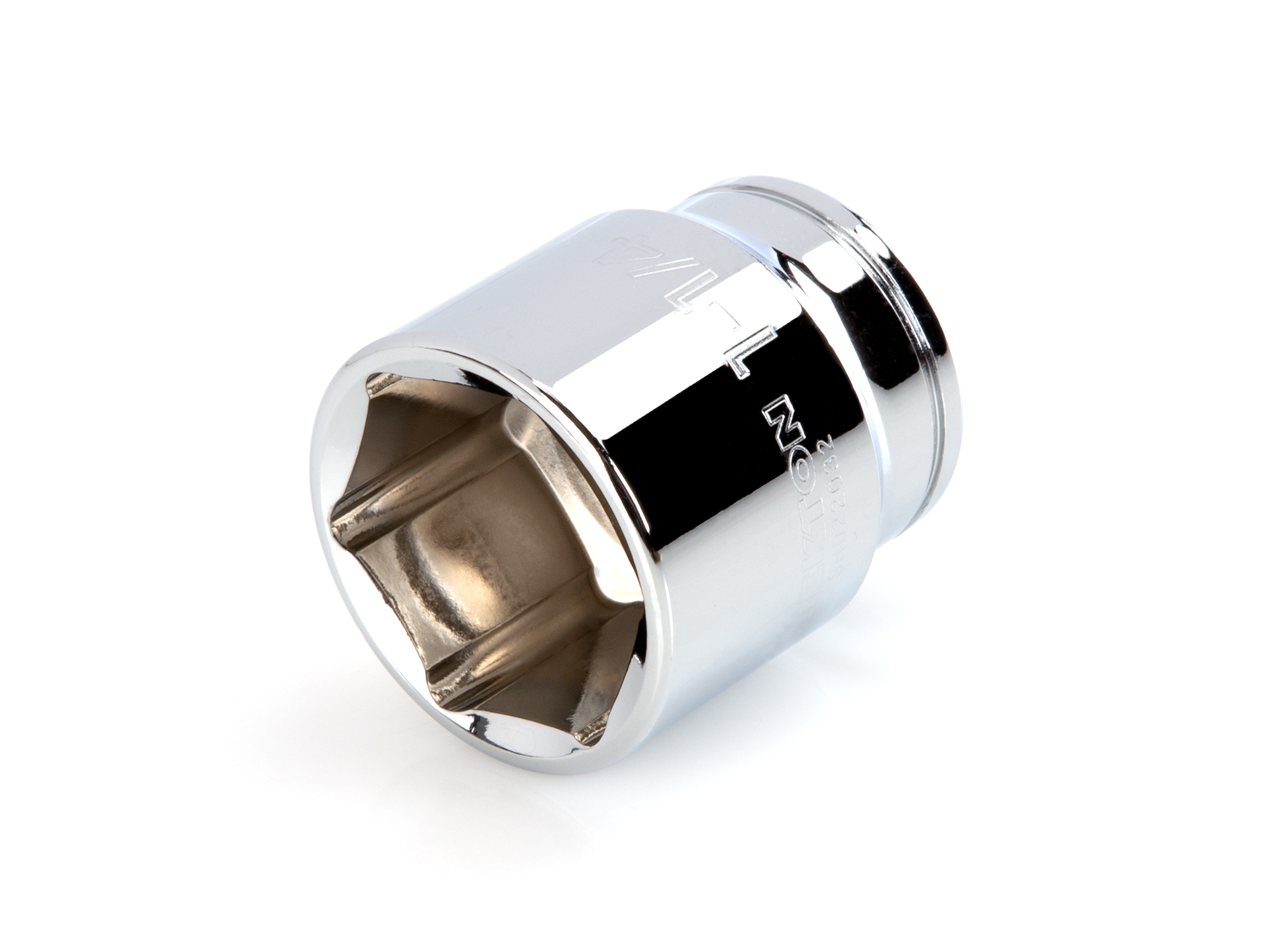 1/2 Inch Drive x 1-1/4 Inch Shallow 6-Point Socket | TEKTON