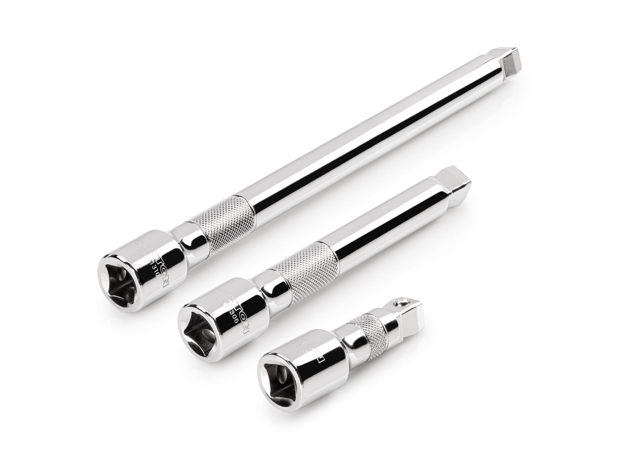 1/2 Inch Drive Wobble Extension Set, 3-Piece (3, 6, 10 in.)