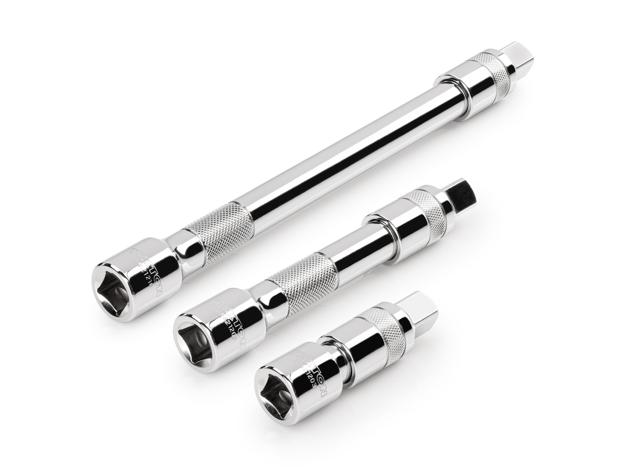 Front-right angle view of Tekton hand drive accessory set. Item #SHA92016