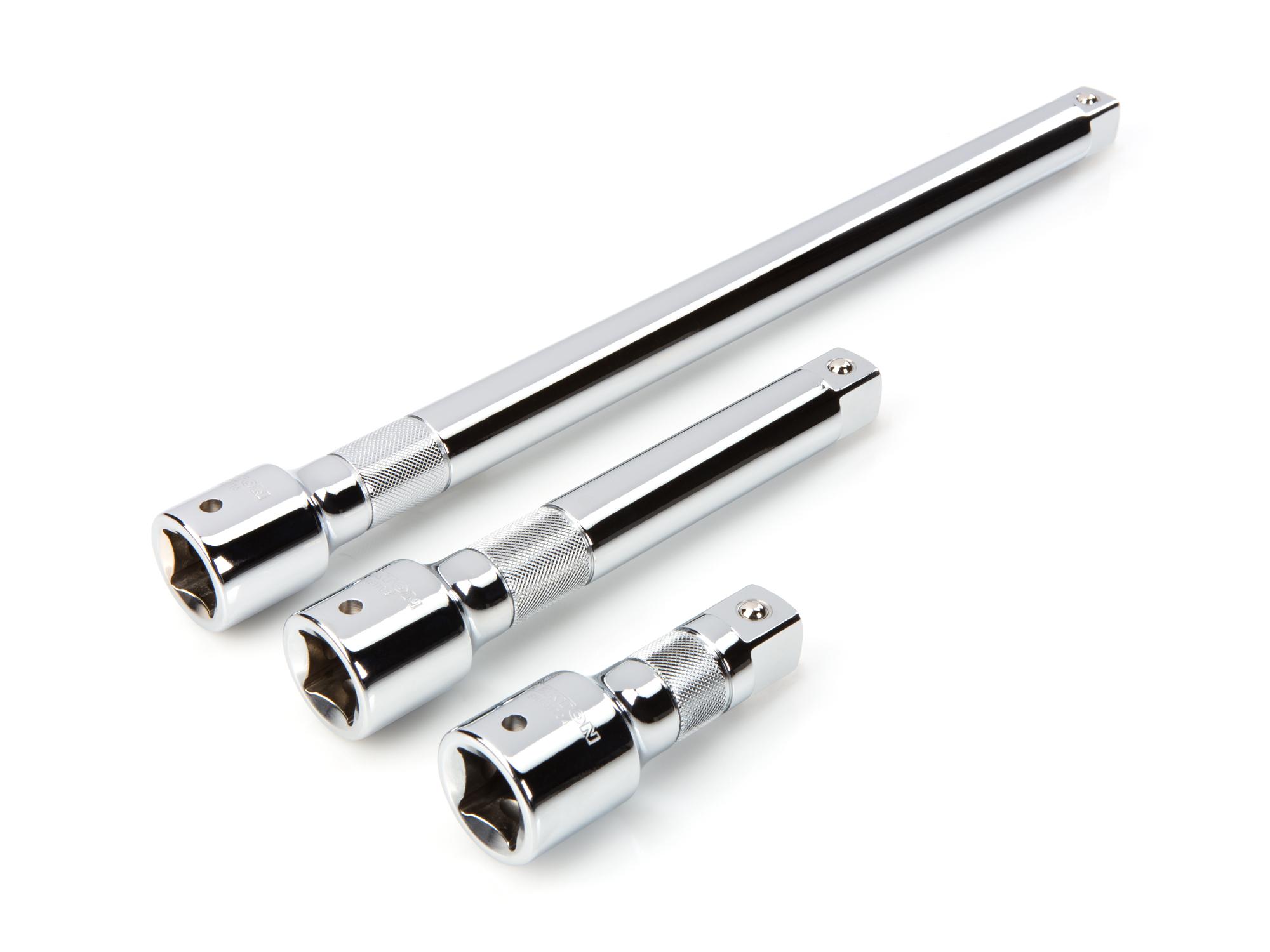 3/4 Inch Drive Extension Set, 3-Piece (4, 8, 16 in.)