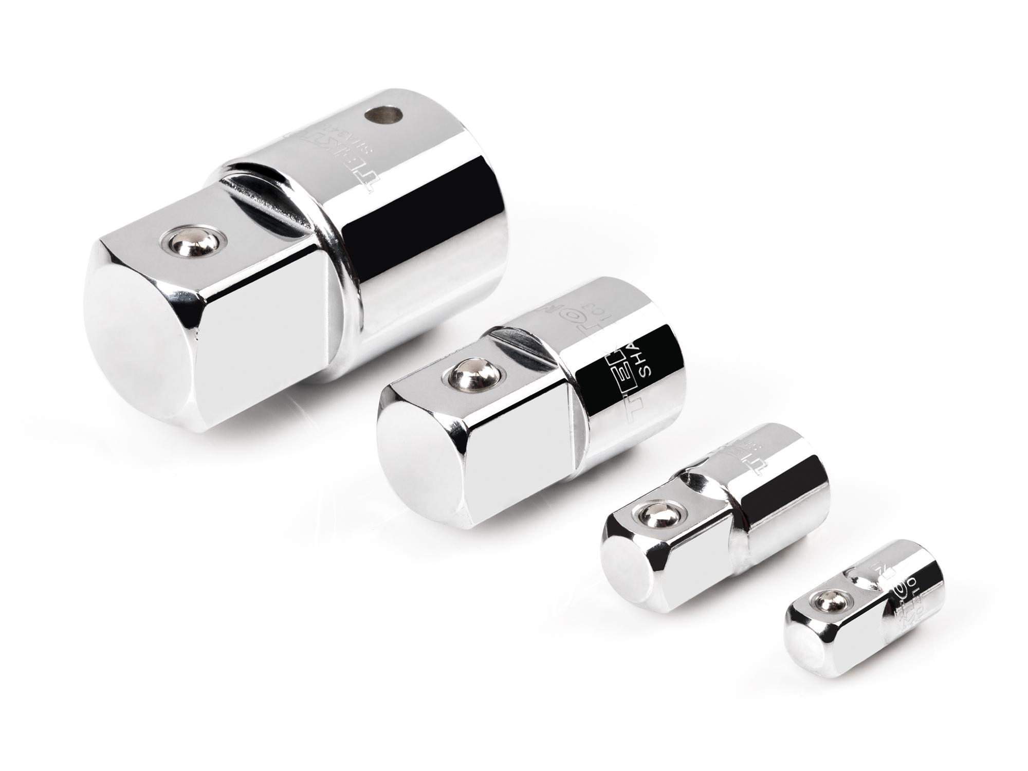 1/4, 3/8, 1/2, 3/4 Inch Drive Adapter Set (4-Piece)