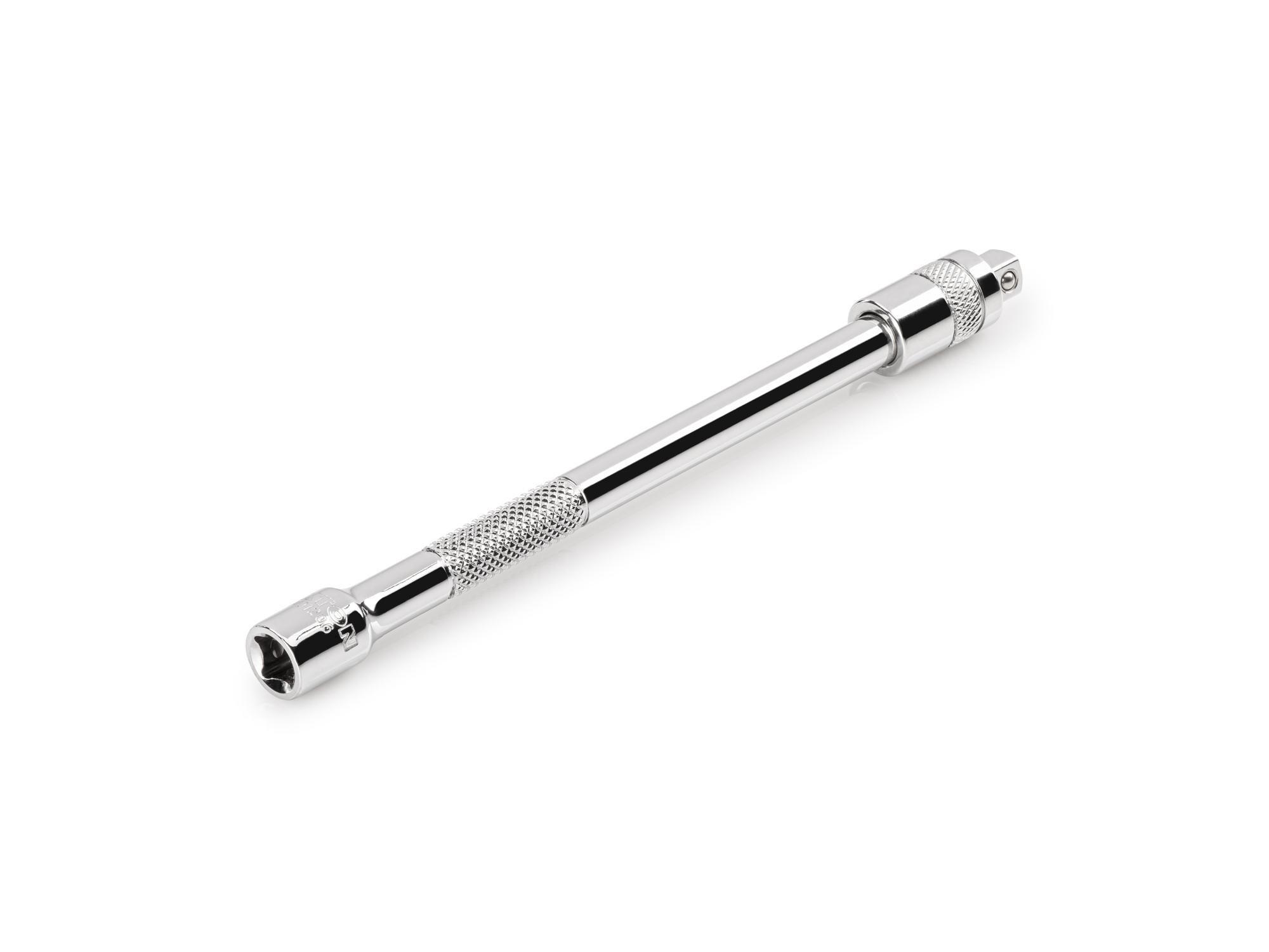 Front-right angle view of Tekton 6 inch hand drive accessory set. Item #SHA01206
