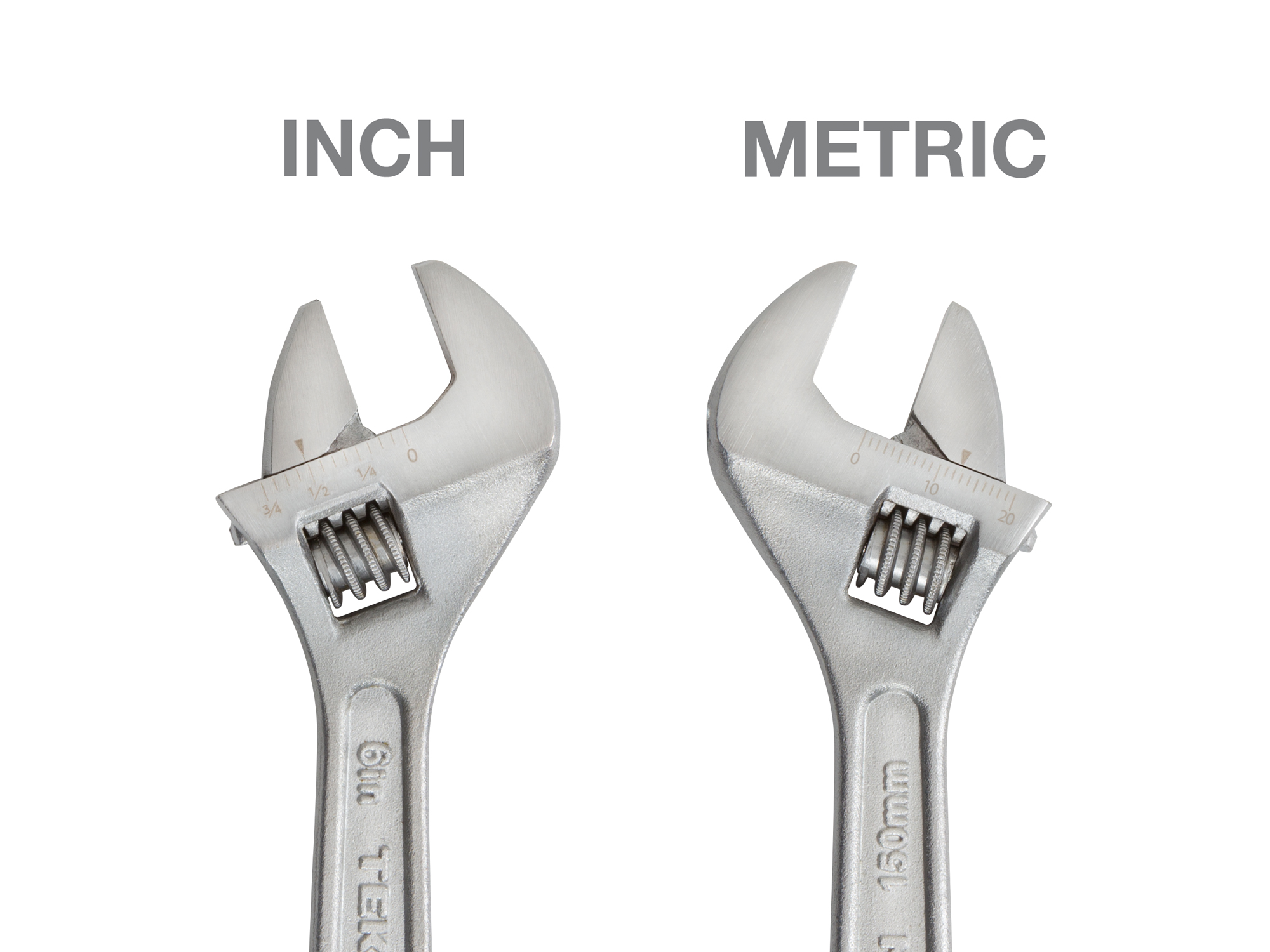 Side view of  Tekton  adjustable wrench