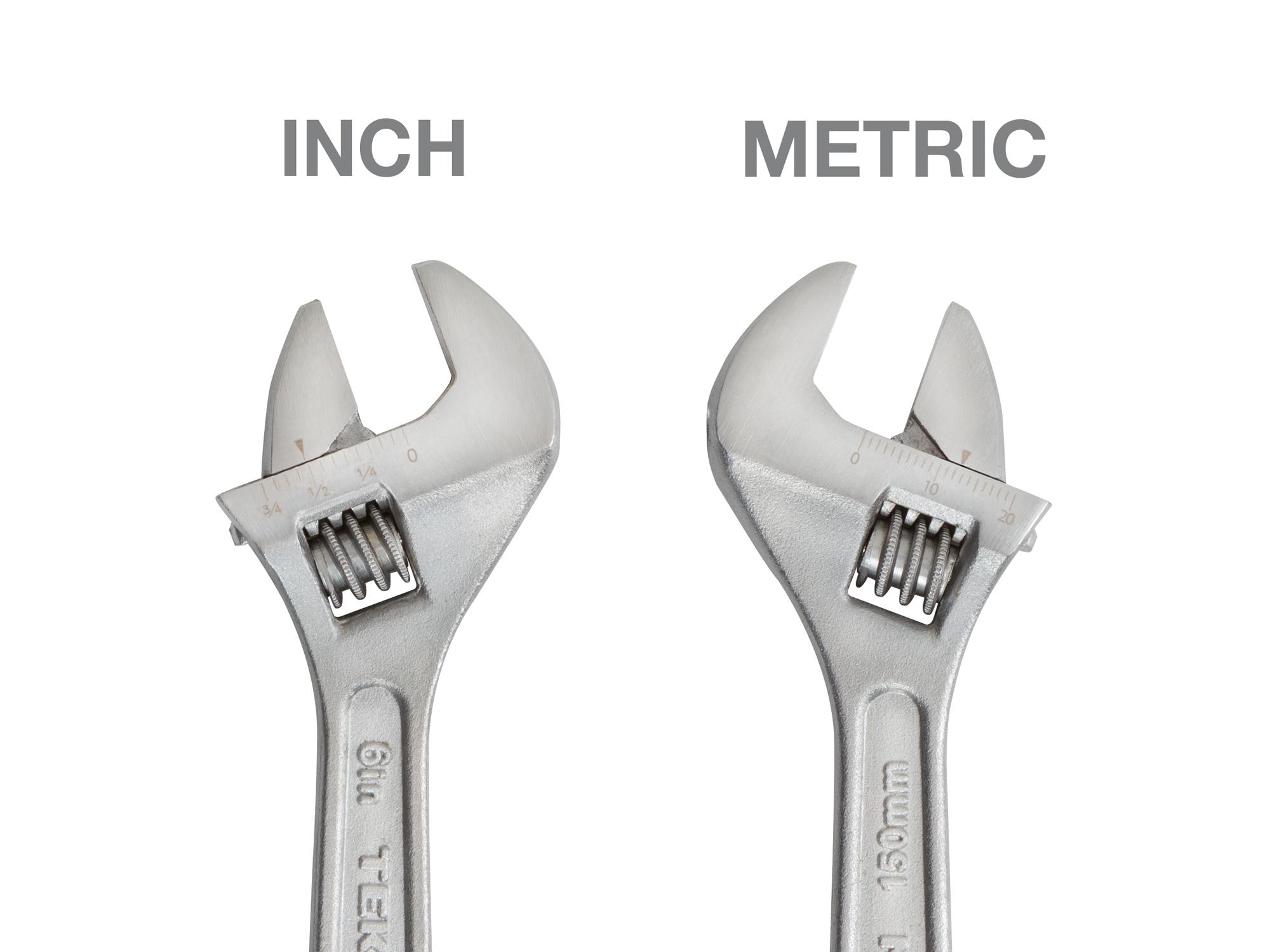 Side view of  Tekton  adjustable wrench