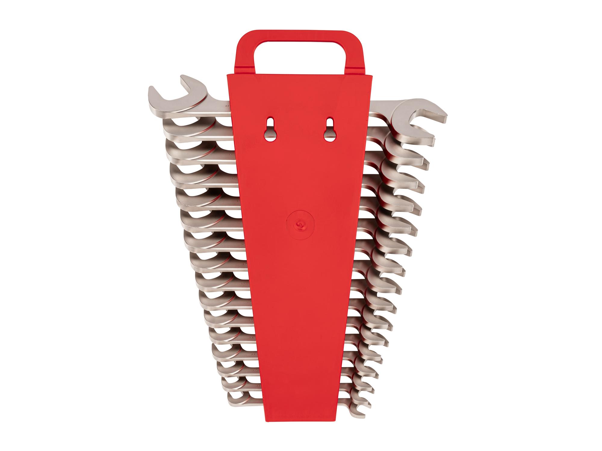 Back view of Tekton holder angle head wrench set. Item #WAE92204