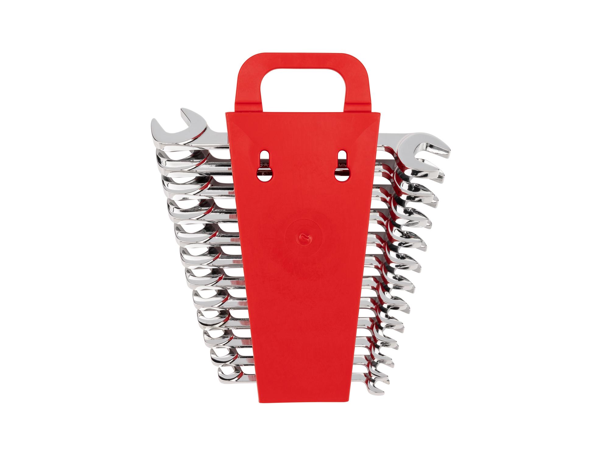 Back view of  Tekton holder angle head wrench set. Item #X140