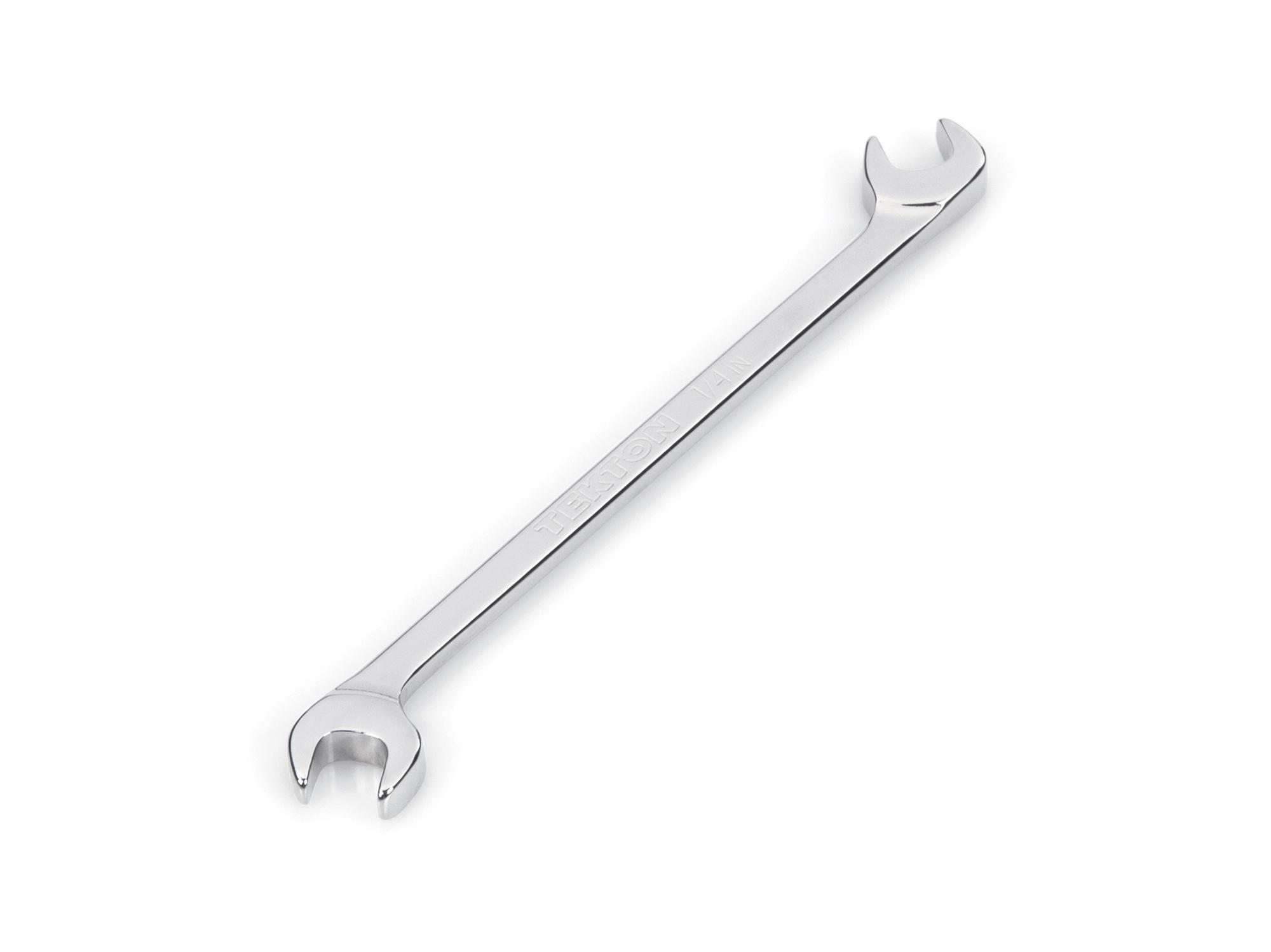 Front-right angle view of Tekton angle head wrench. Item #WAE83006