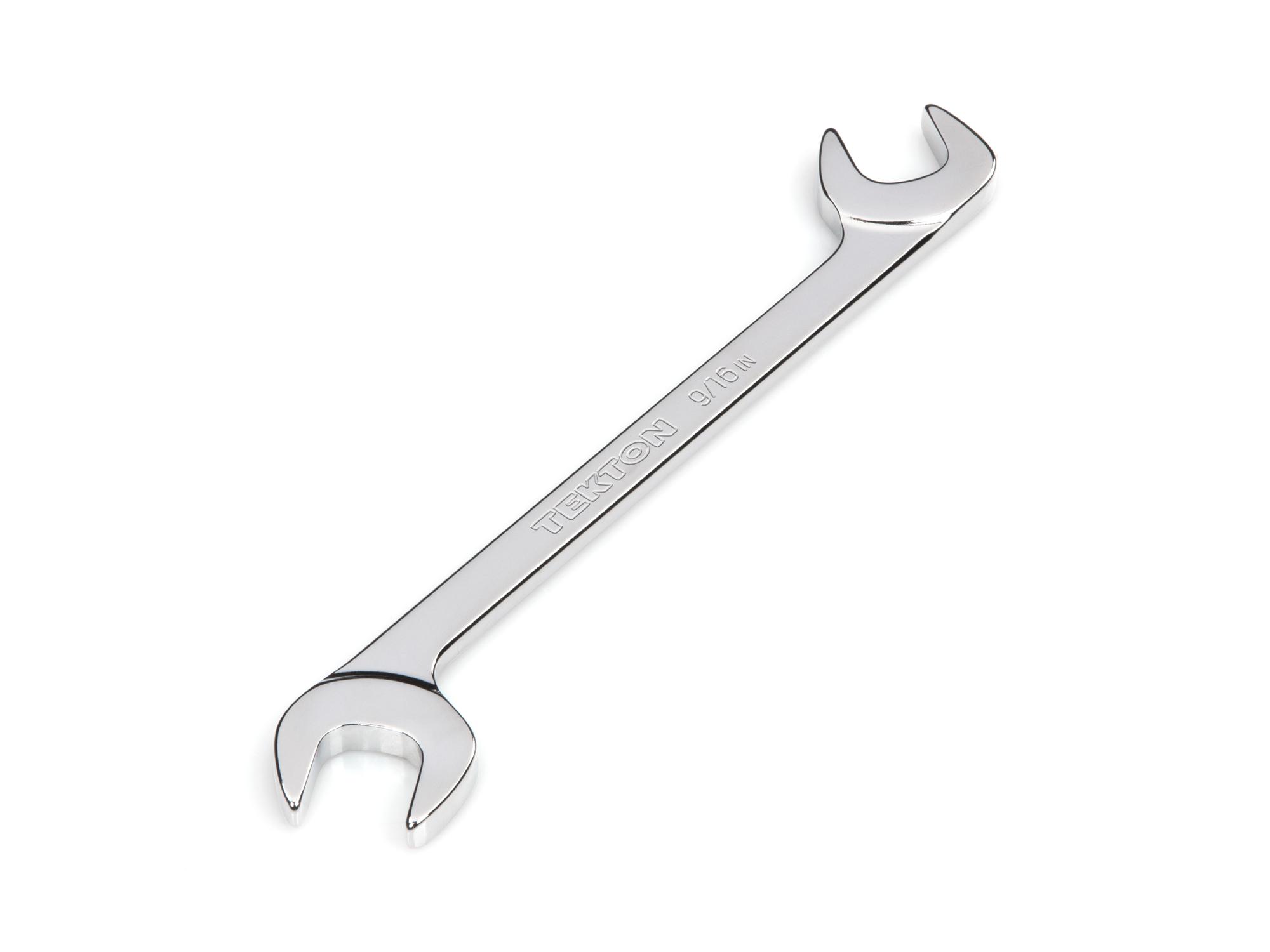Front-right angle view of Tekton angle head wrench. Item #WAE83014
