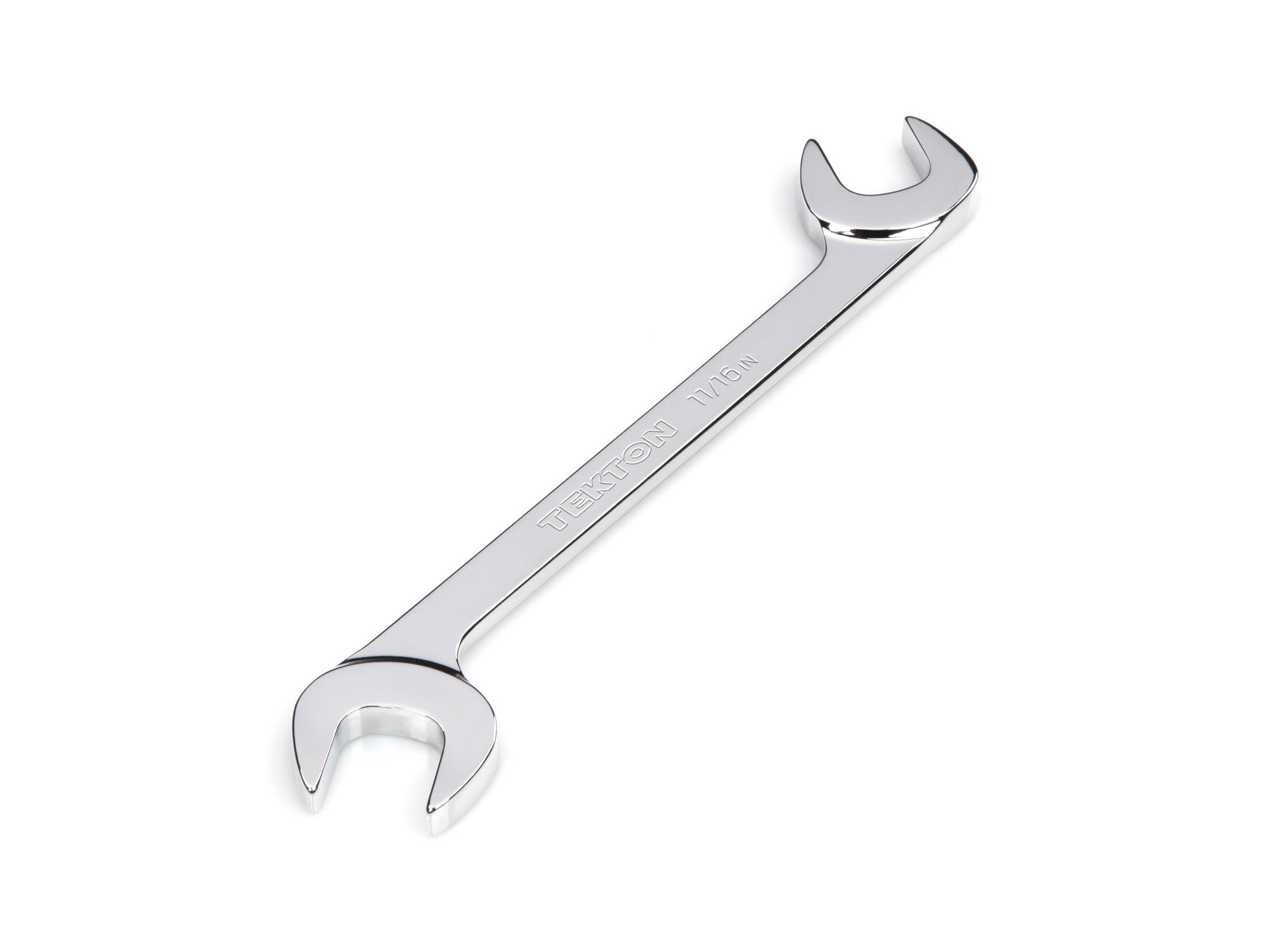 Front-right angle view of Tekton angle head wrench. Item #WAE83017