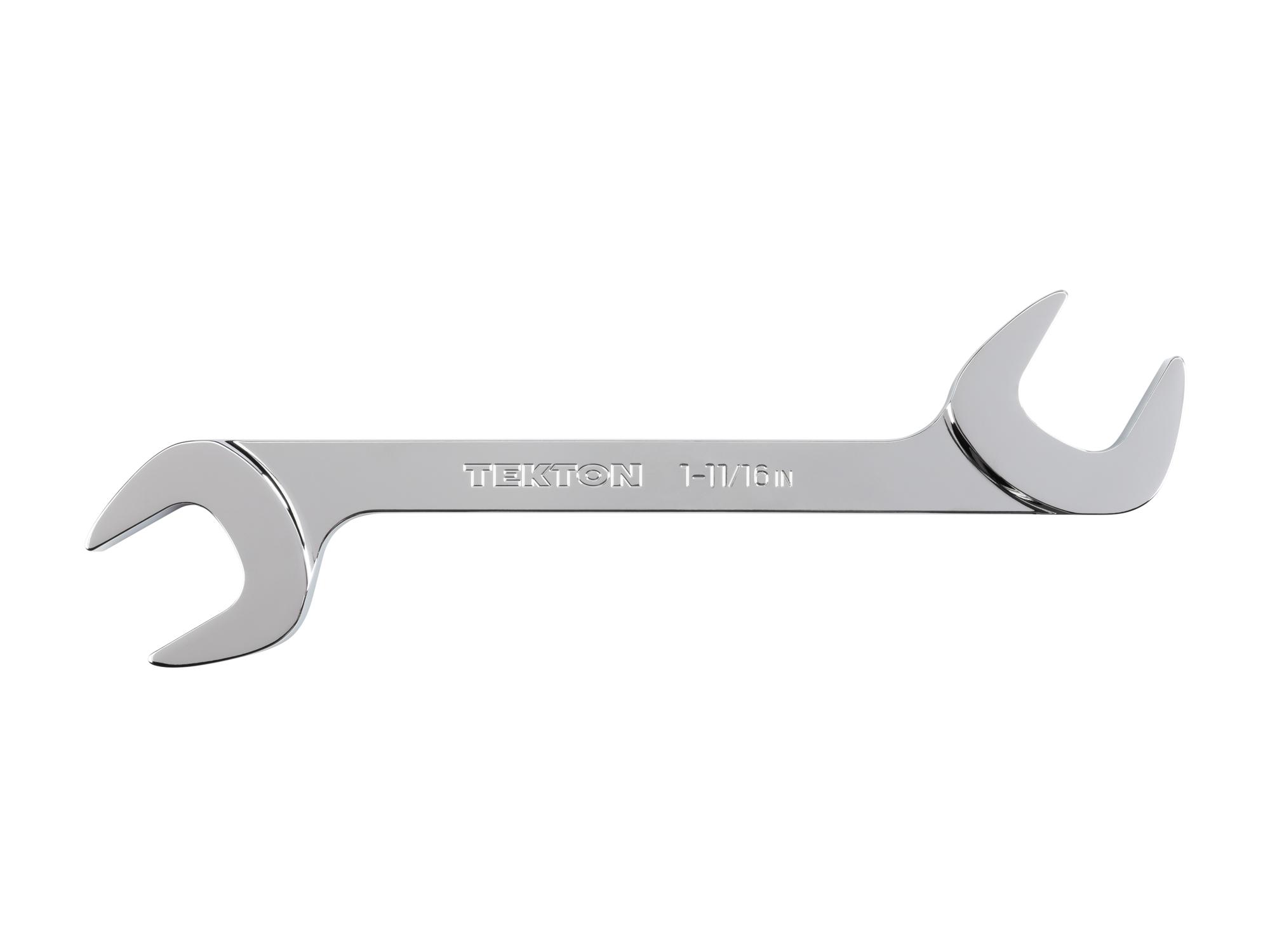 Front view of Tekton 1 11/16 inch angle head wrench. Item #WAE83043