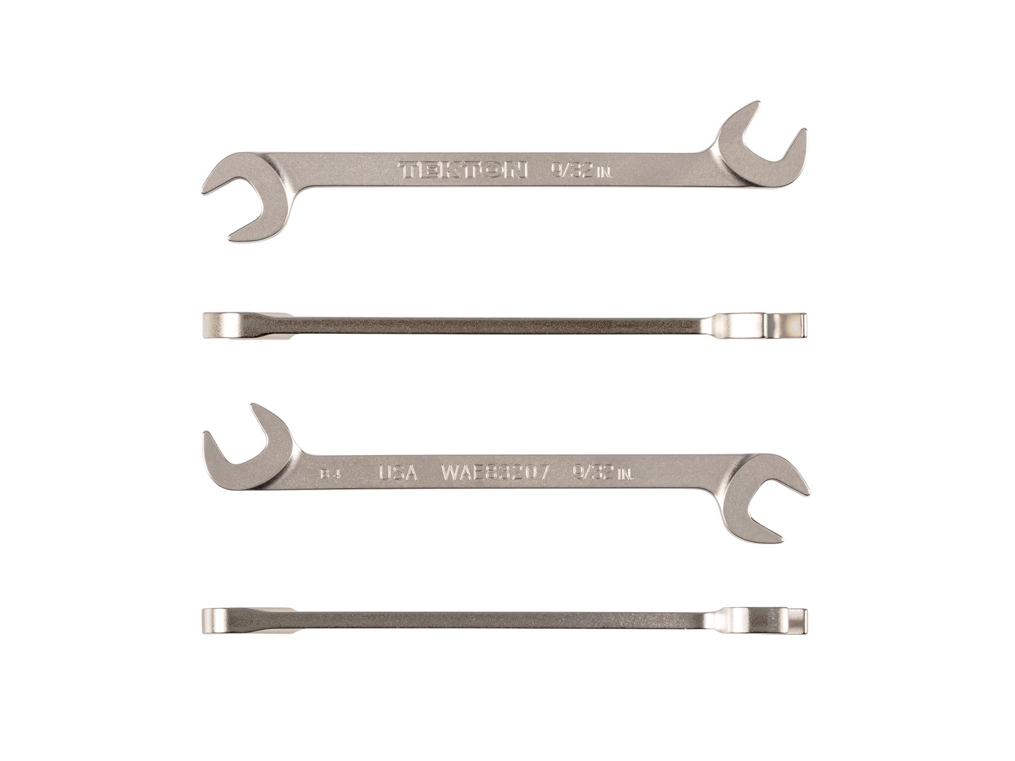 Side view of Tekton angle head wrench. Item #WAE83207