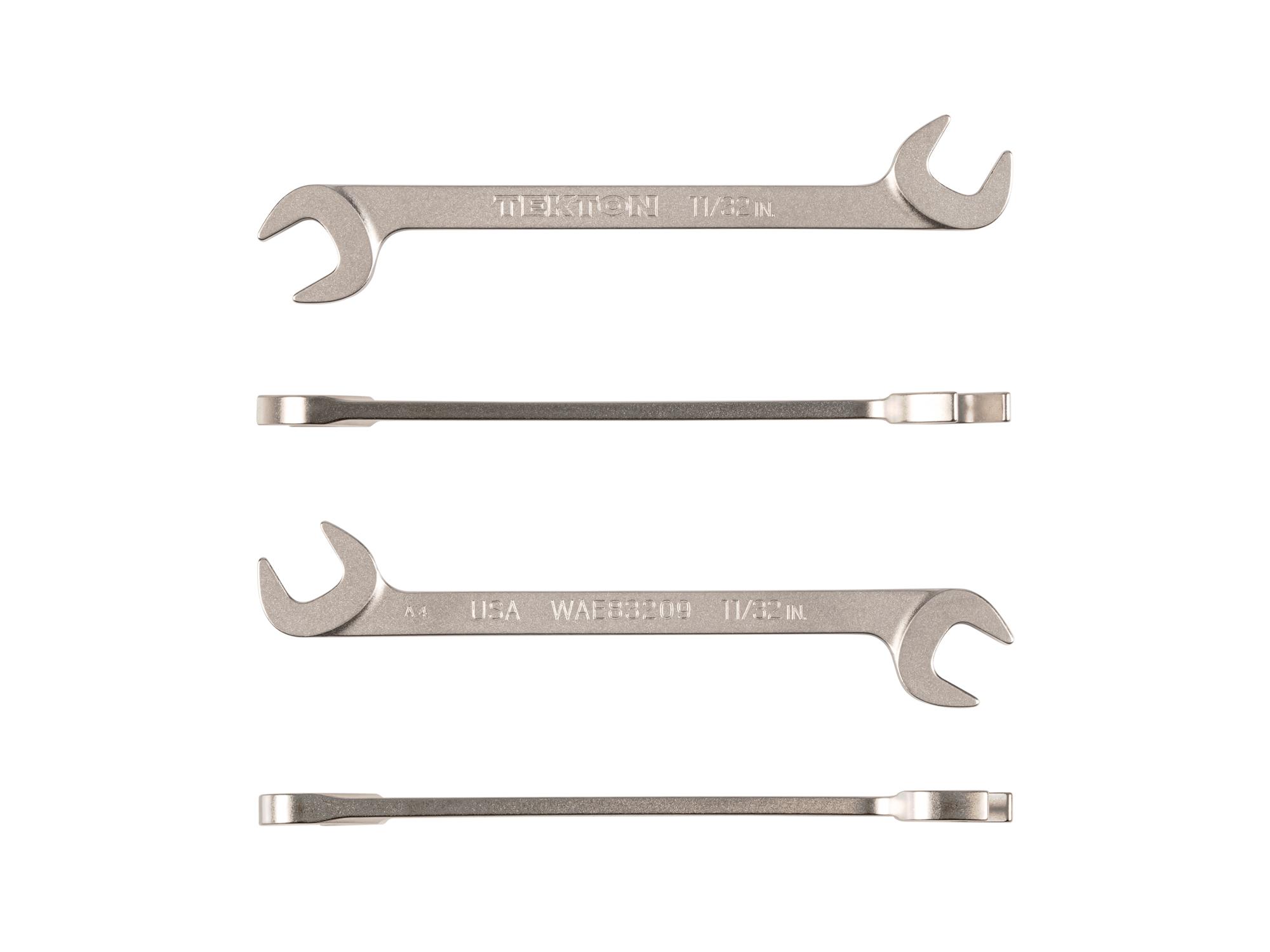 Side view of Tekton angle head wrench. Item #WAE83209