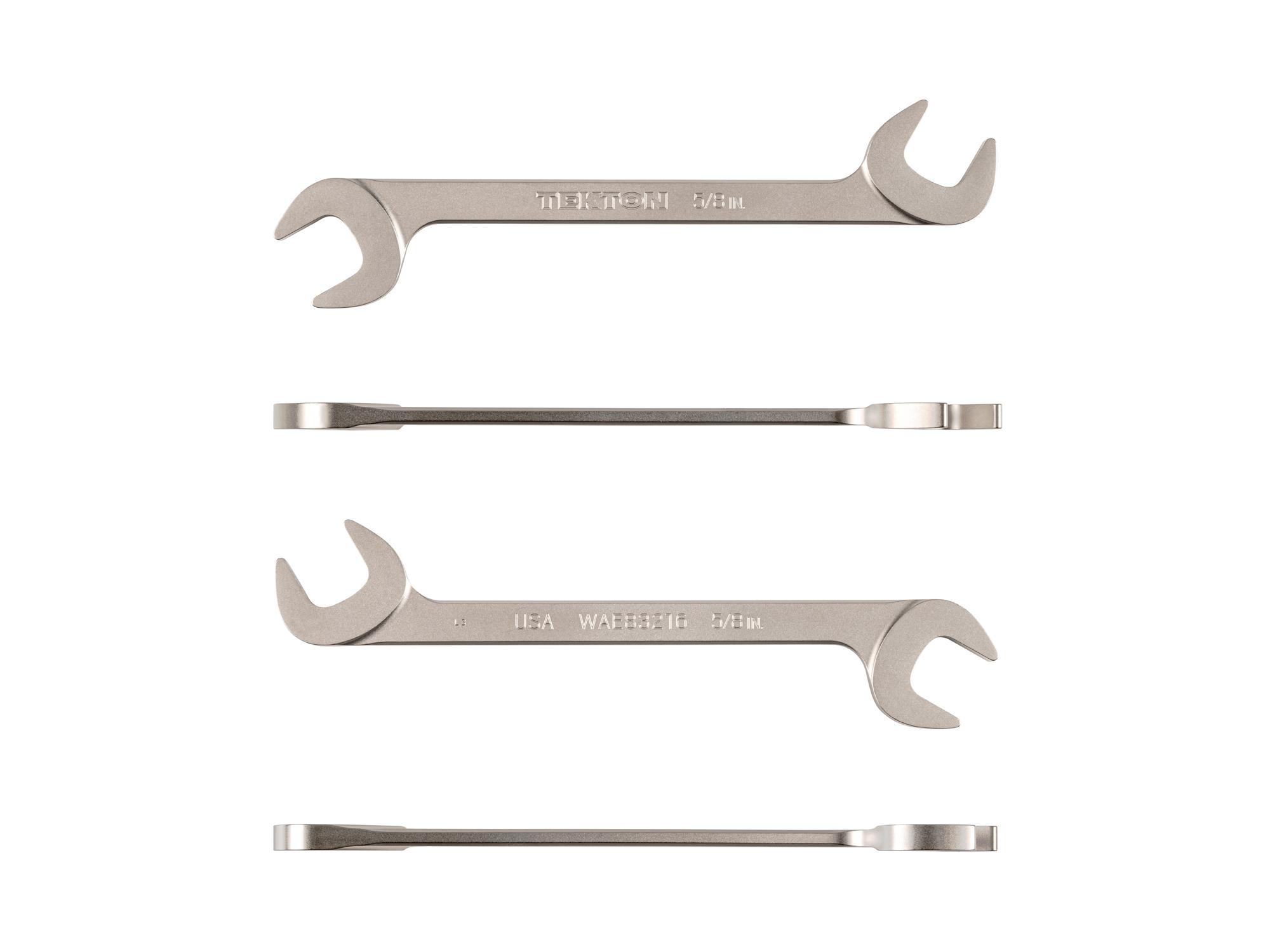 Side view of Tekton angle head wrench. Item #WAE83216