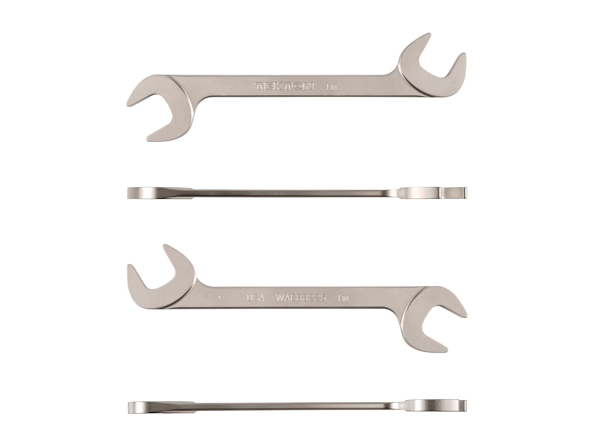 Side view of Tekton angle head wrench. Item #WAE83225