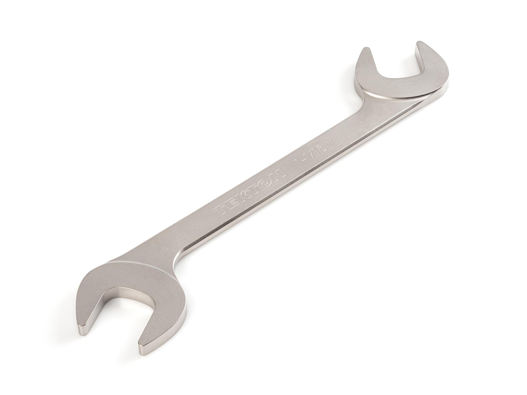 Front-right angle view of Tekton angle head wrench. Item #WAE83227